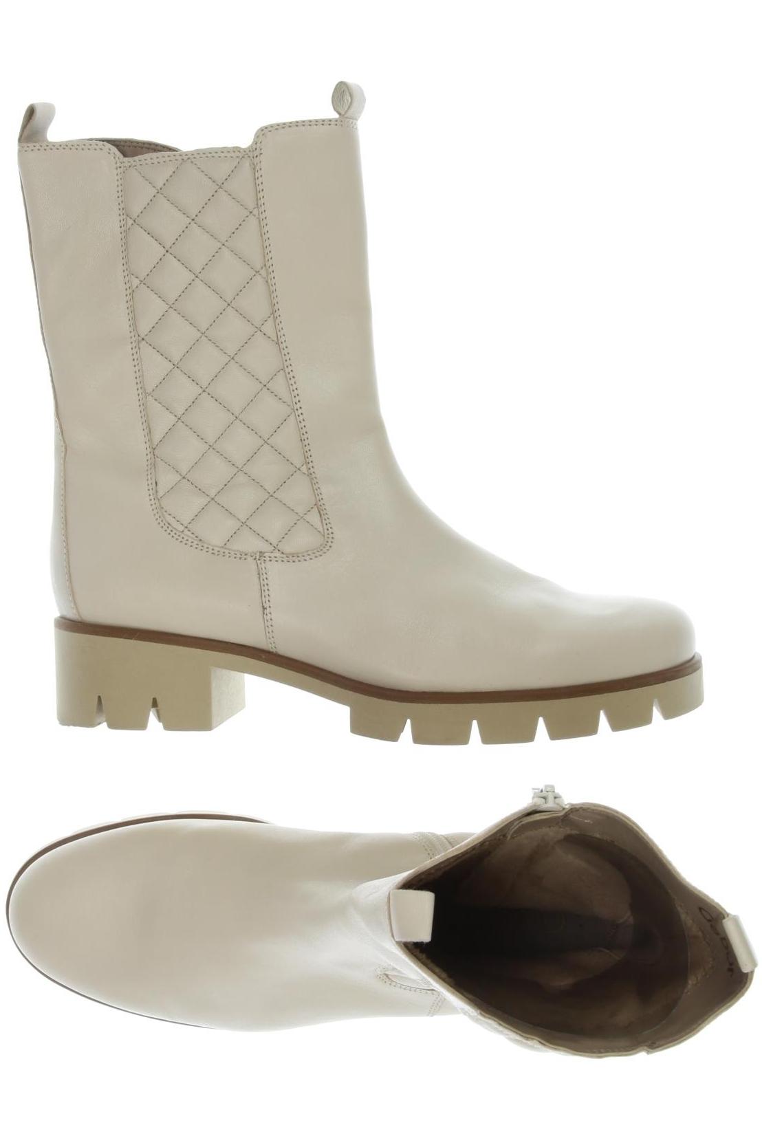 

Gabor Damen Stiefelette, cremeweiß, Gr. 8