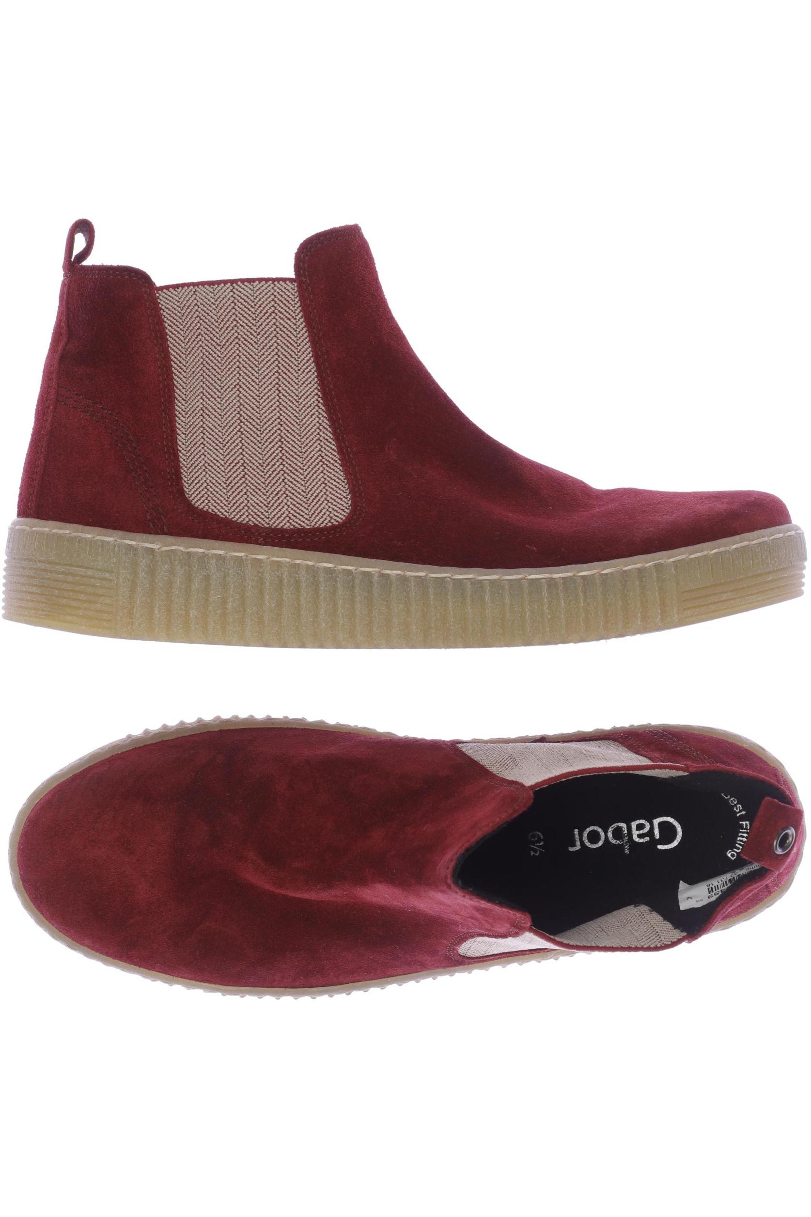 

Gabor Damen Stiefelette, rot, Gr. 6.5