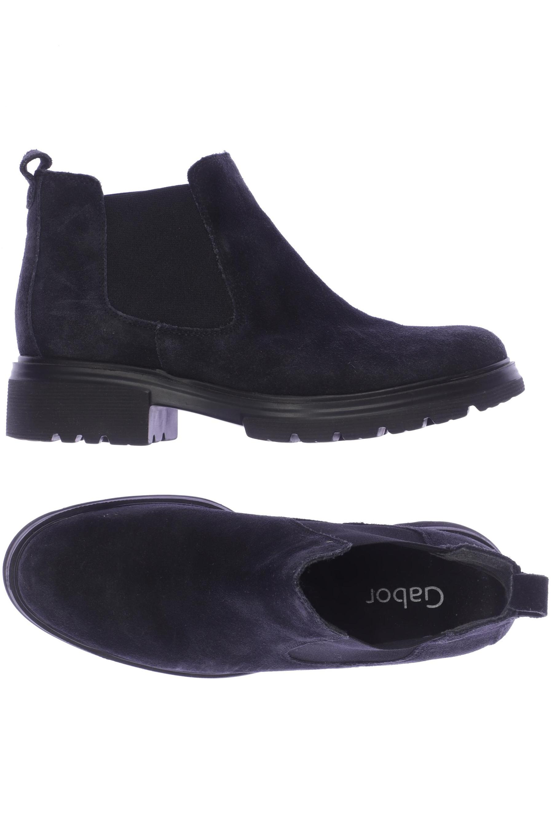 

Gabor Damen Stiefelette, marineblau, Gr. 4.5