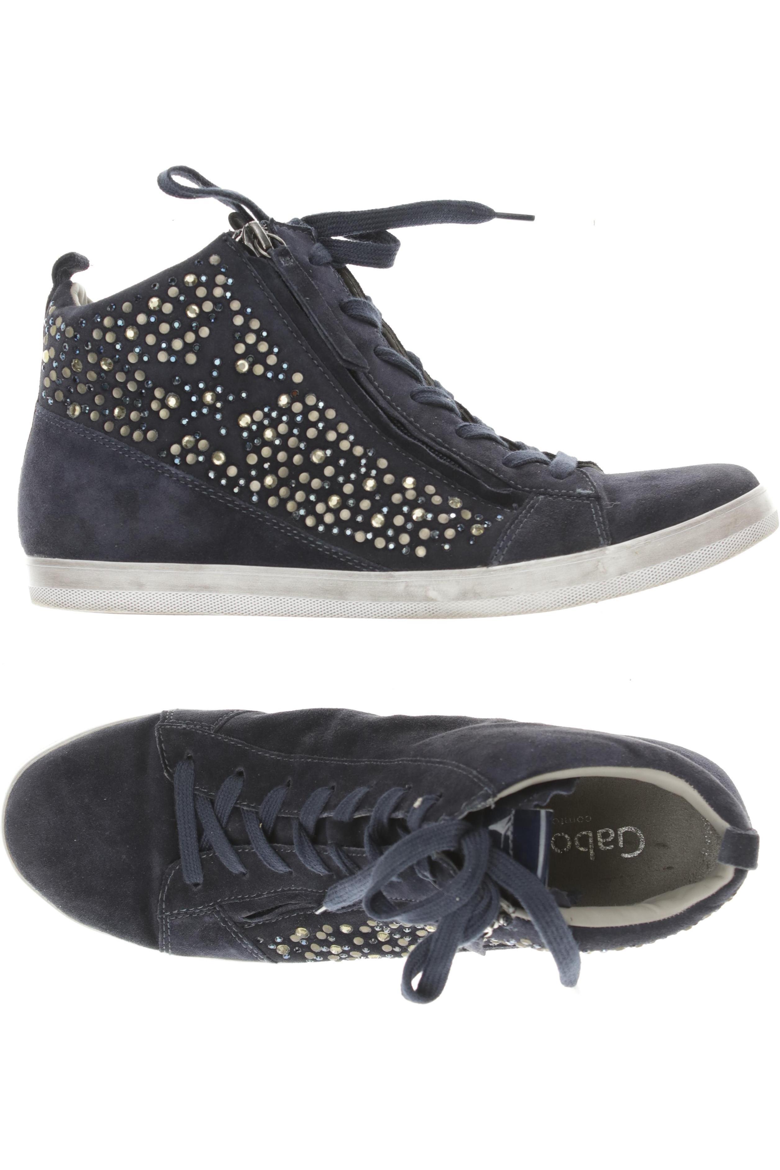 

Gabor Damen Sneakers, blau, Gr. 6.5