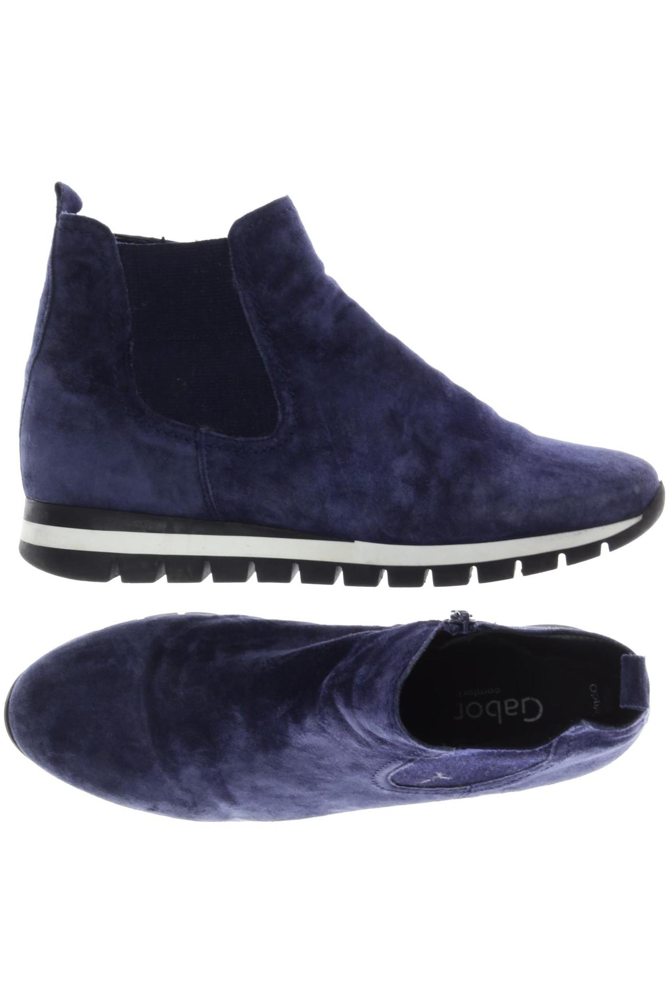 

Gabor Damen Stiefelette, marineblau, Gr. 7.5