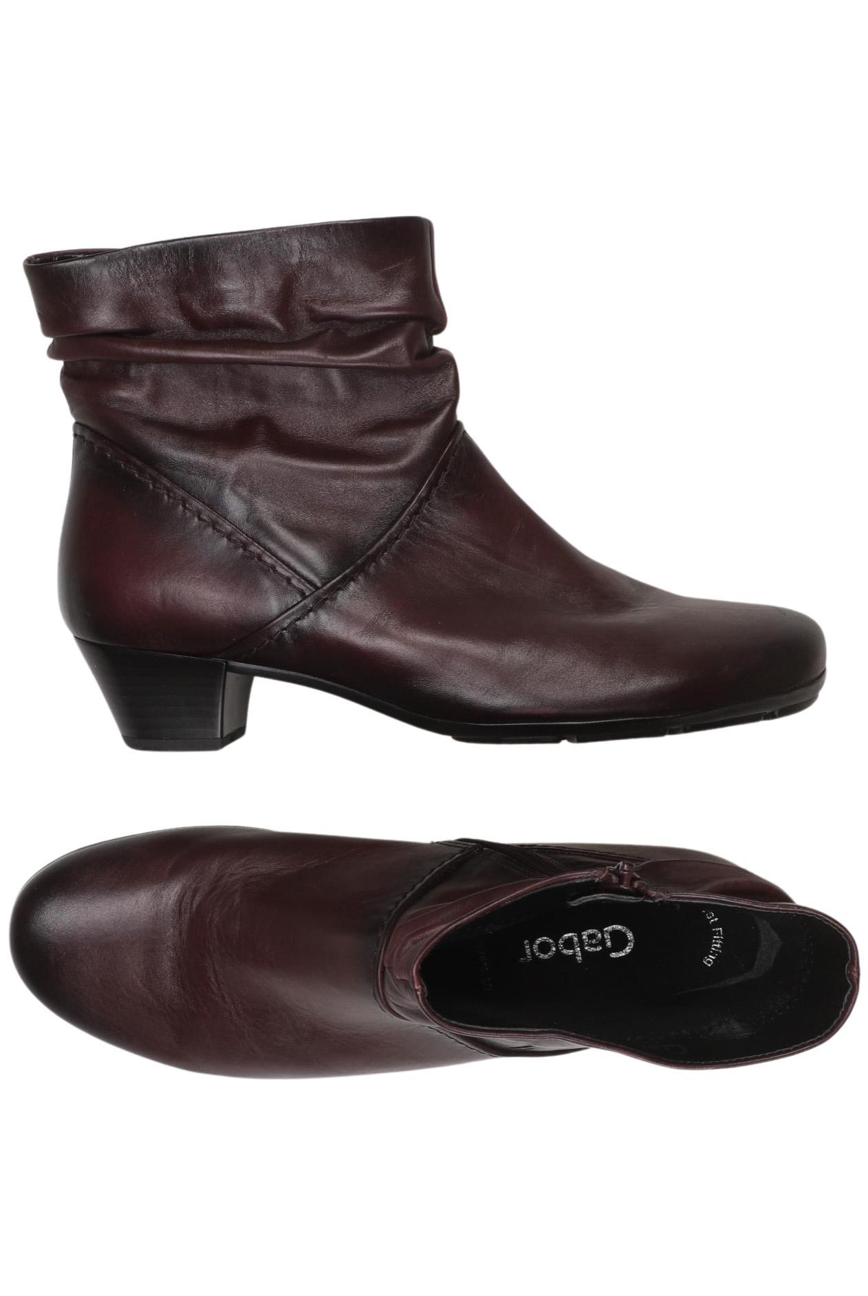

Gabor Damen Stiefelette, bordeaux, Gr. 6