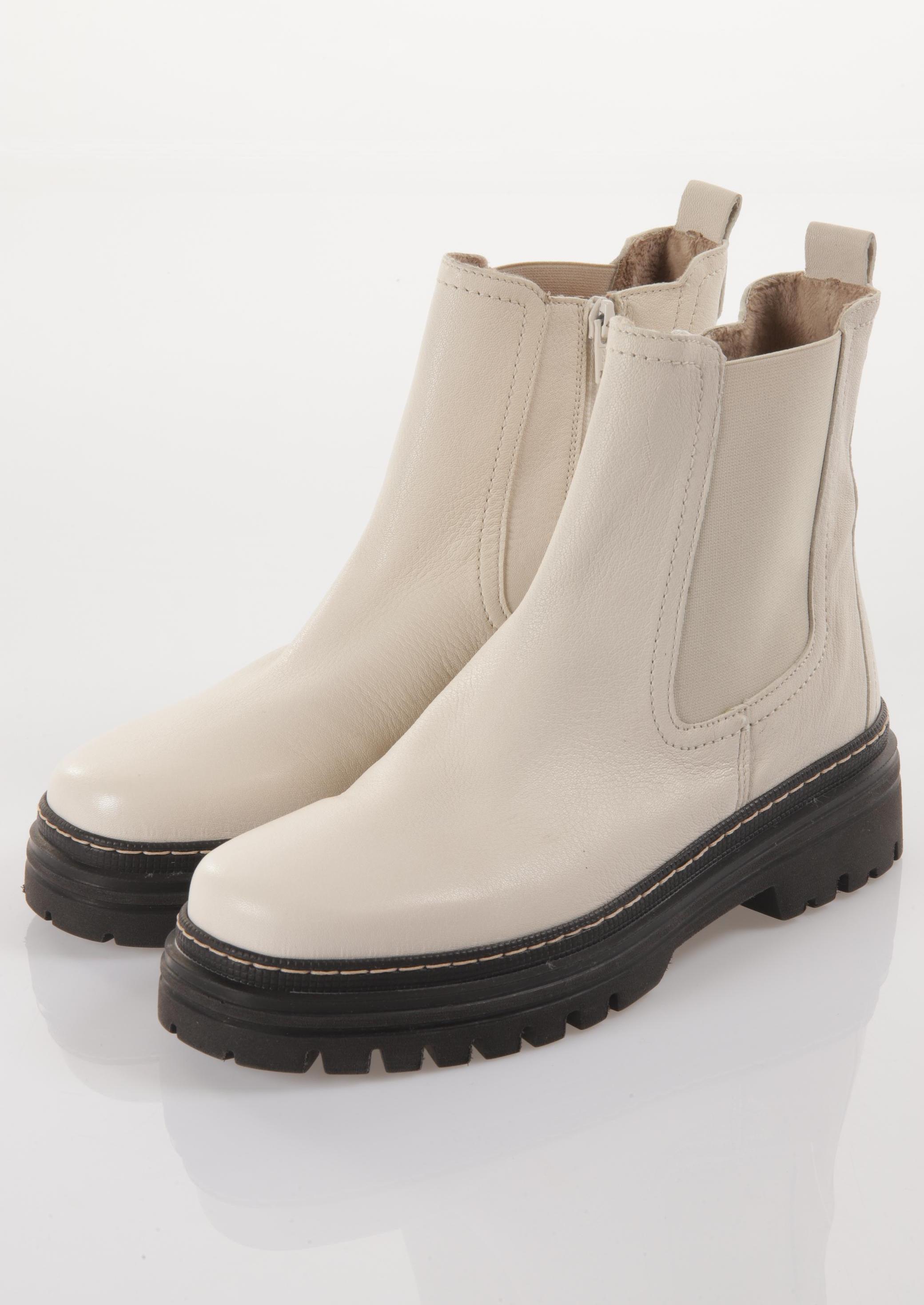 

Gabor Damen Stiefelette, cremeweiß