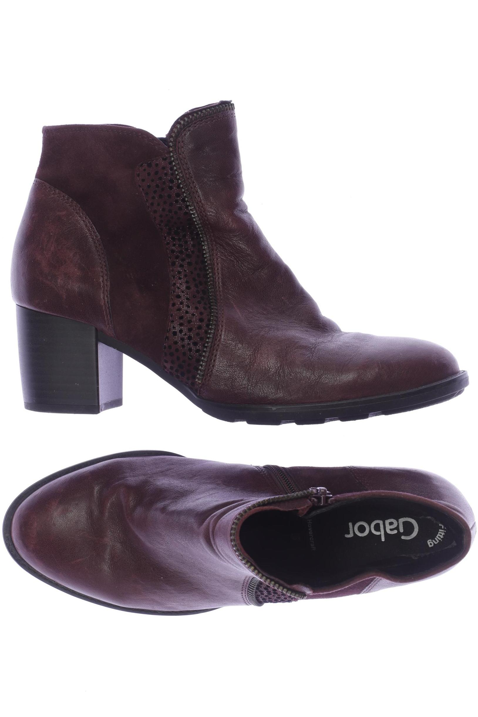 

Gabor Damen Stiefelette, bordeaux, Gr. 5