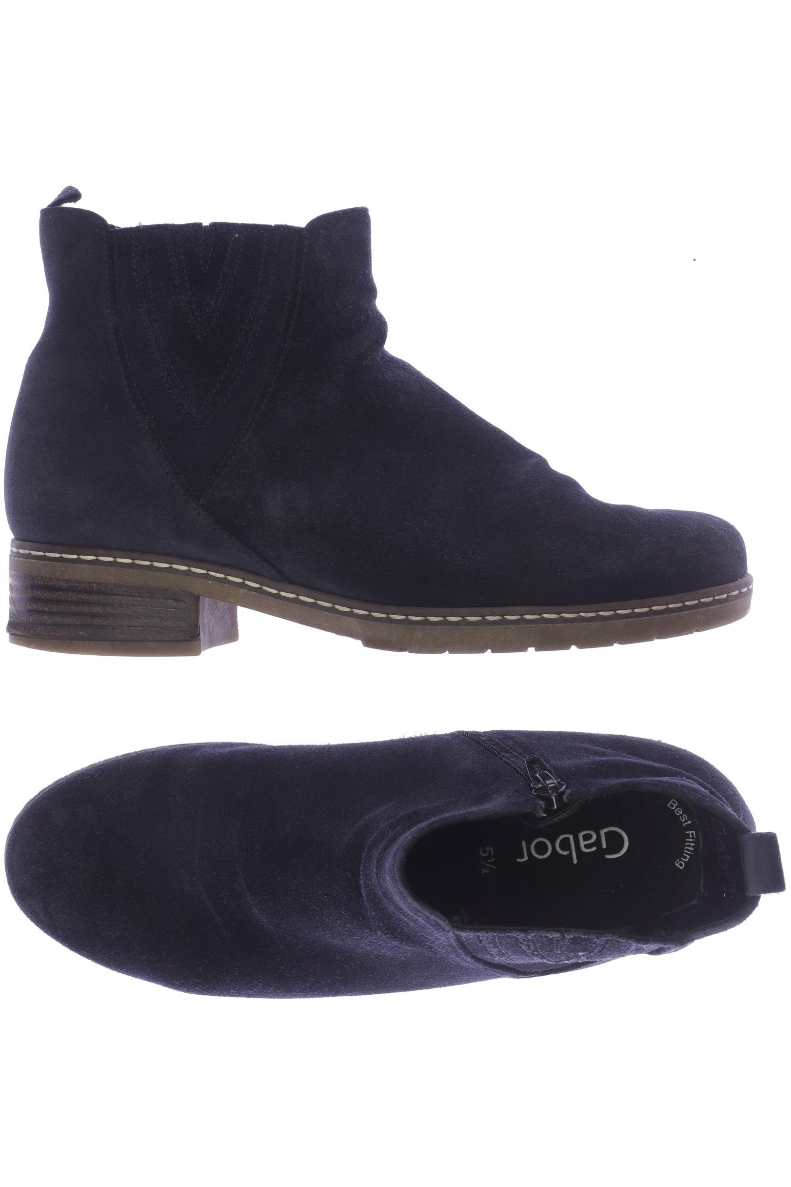 

Gabor Damen Stiefelette, marineblau, Gr. 5.5