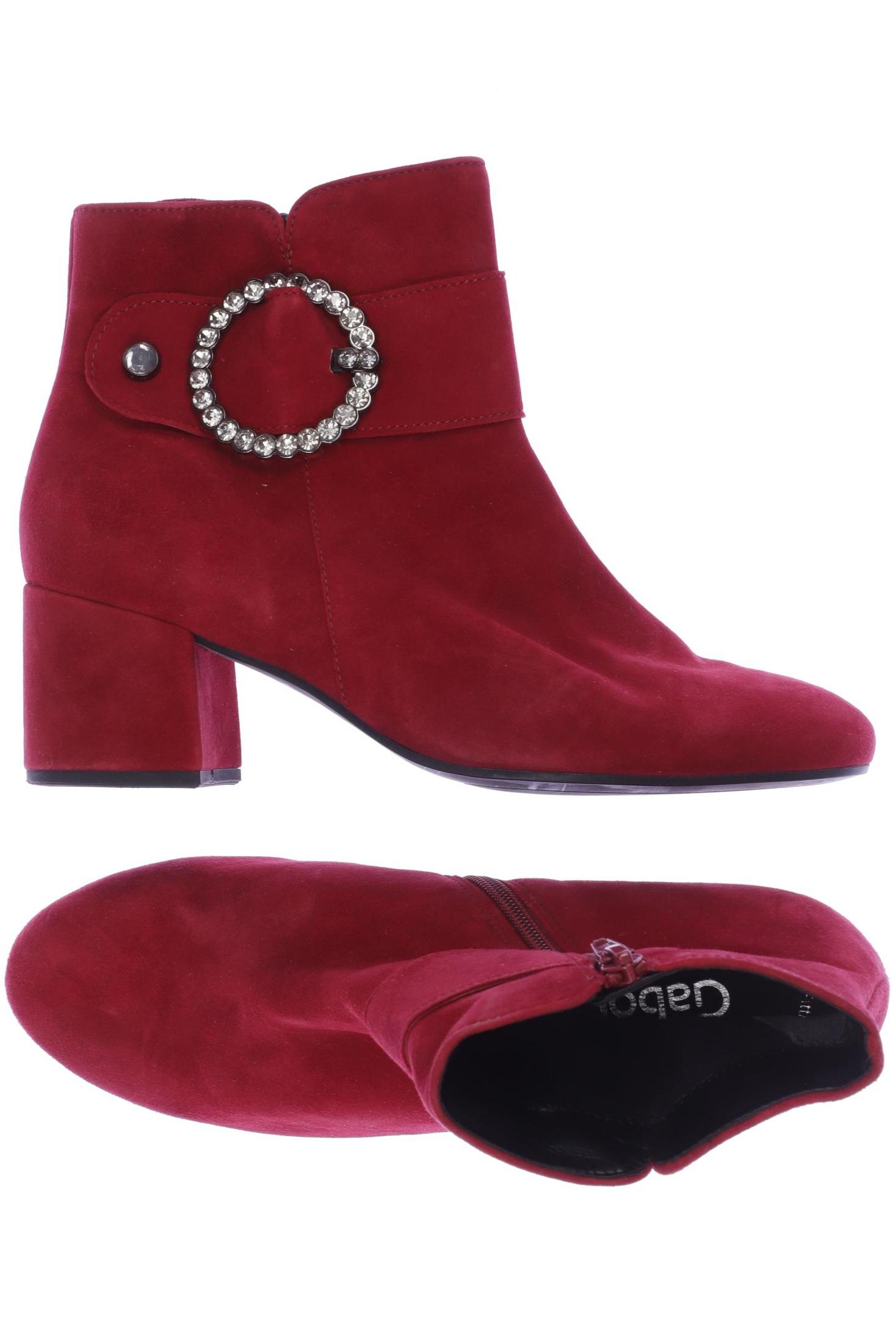 

Gabor Damen Stiefelette, rot, Gr. 5.5