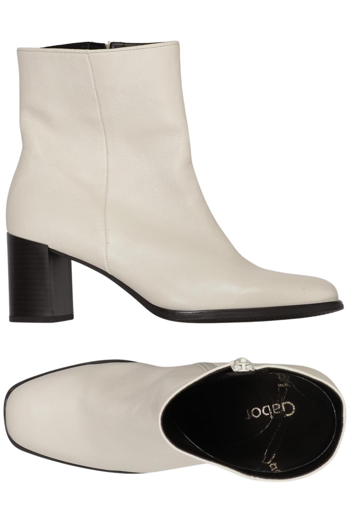 

Gabor Damen Stiefelette, cremeweiß, Gr. 7.5