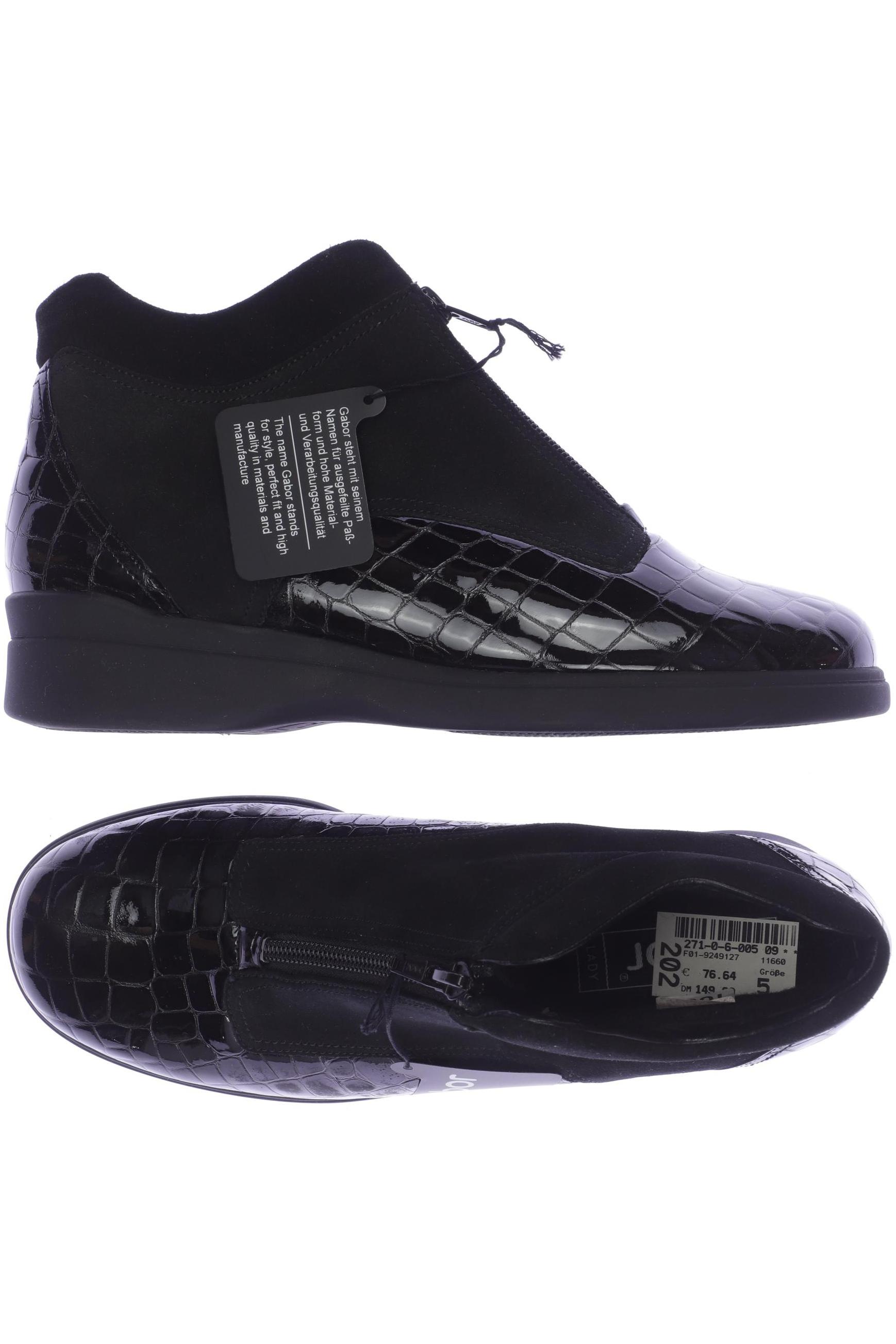 

Gabor Damen Stiefelette, schwarz, Gr. 5