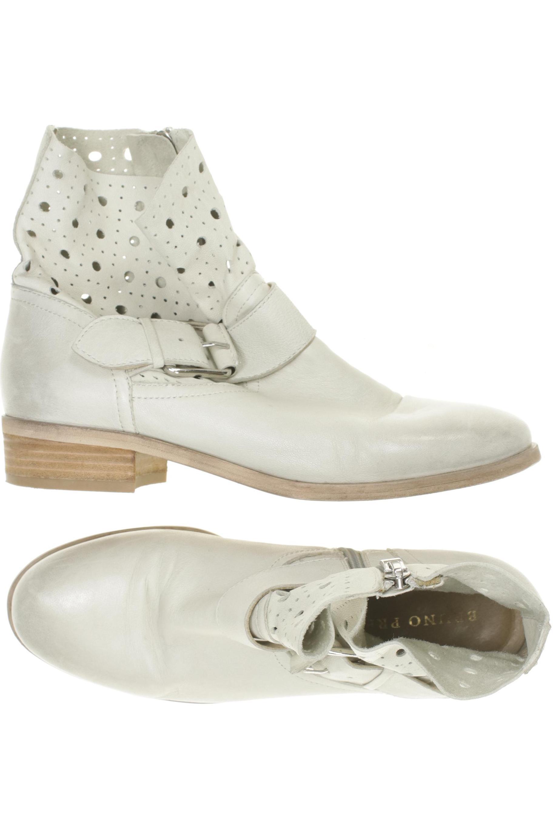 

Second Hand Einzelstücke Damen Stiefelette, beige, silber, Gr. 37