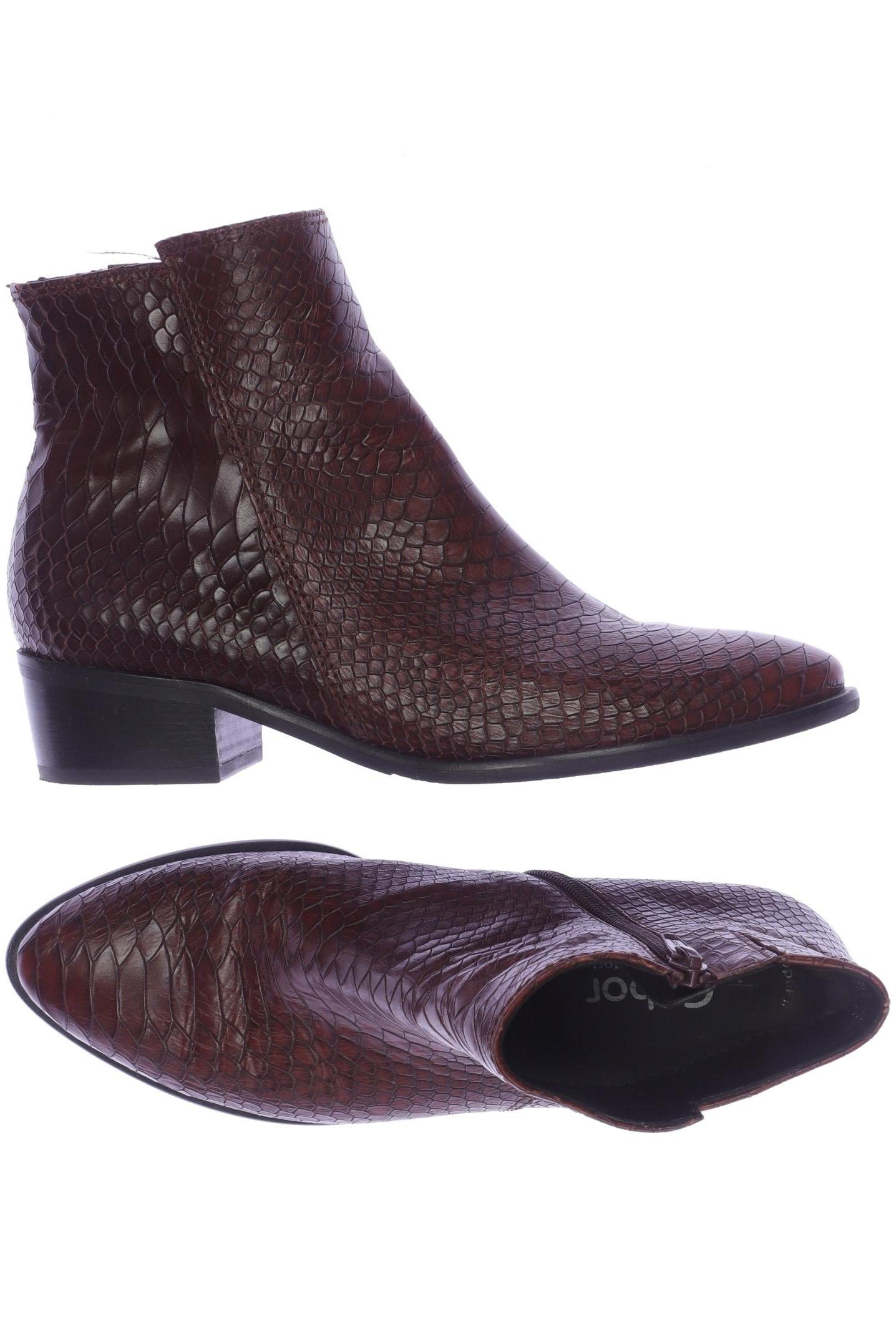 

Gabor Damen Stiefelette, bordeaux, Gr. 4.5