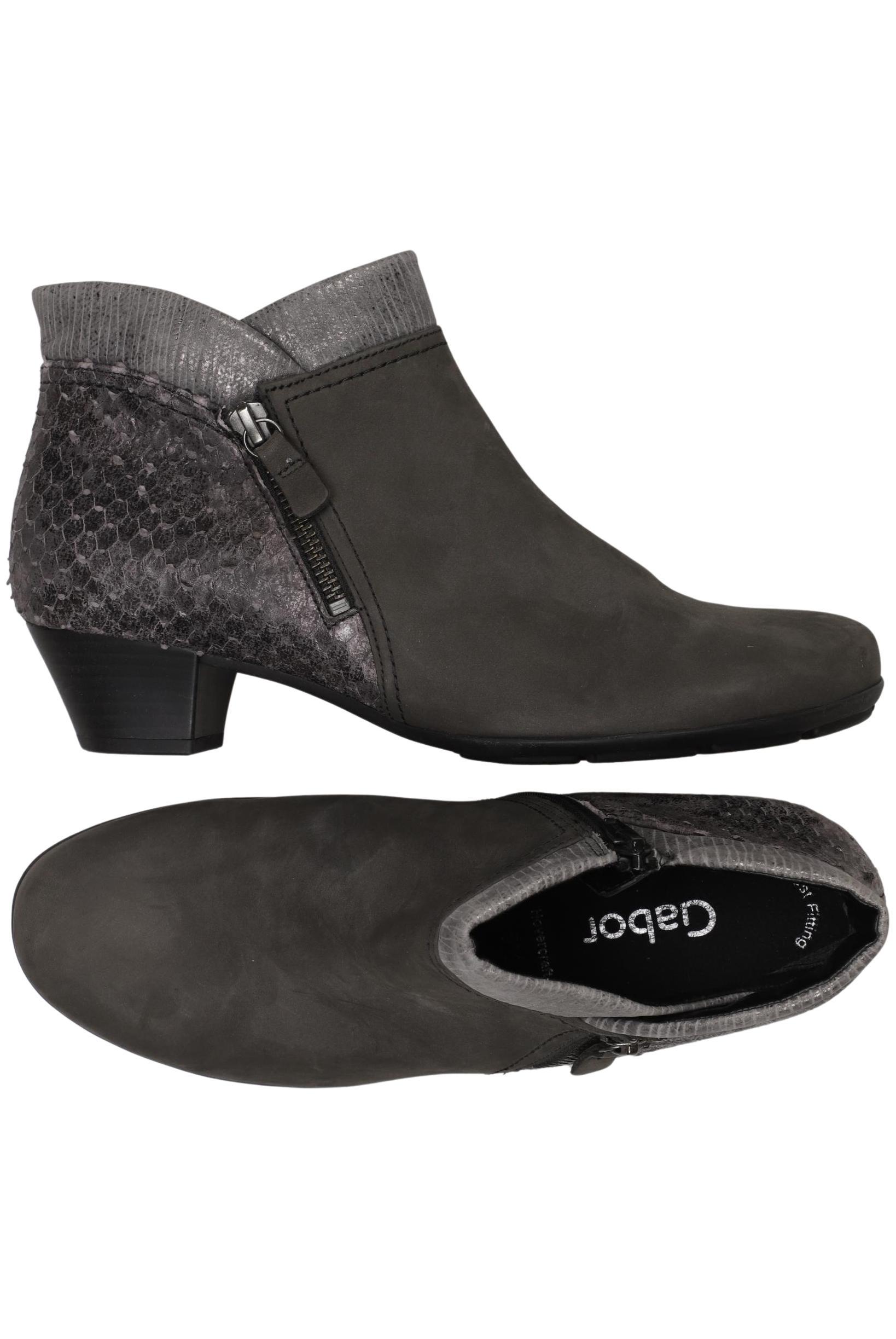 

Gabor Damen Stiefelette, grau, Gr. 5.5