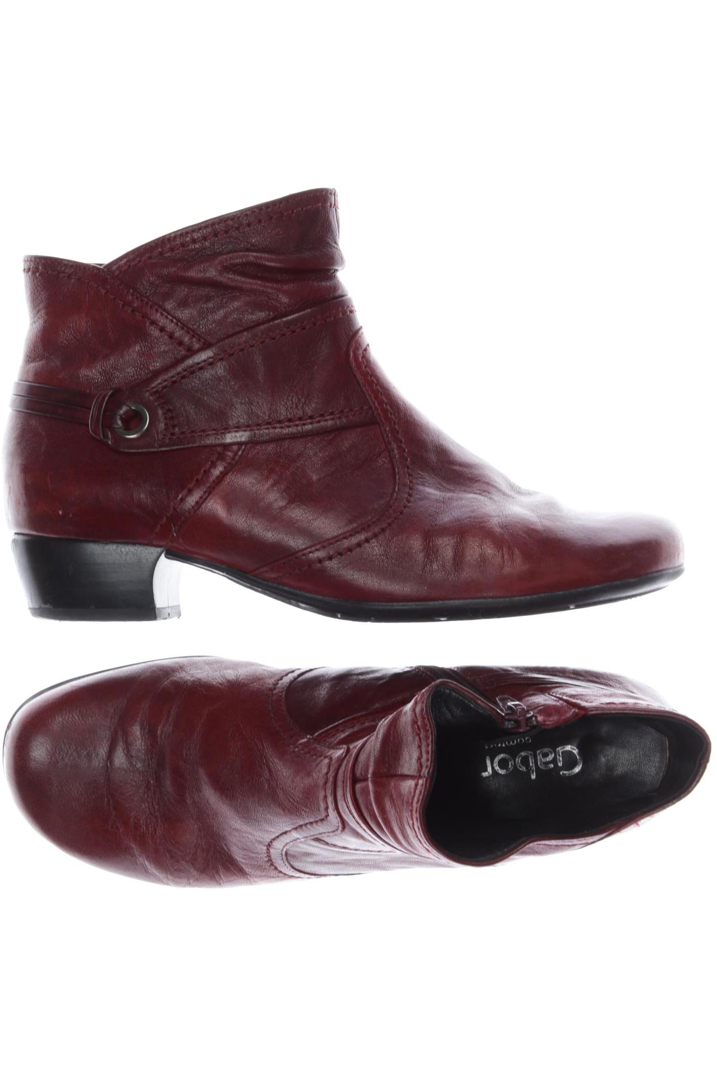 

Gabor Damen Stiefelette, bordeaux, Gr. 6