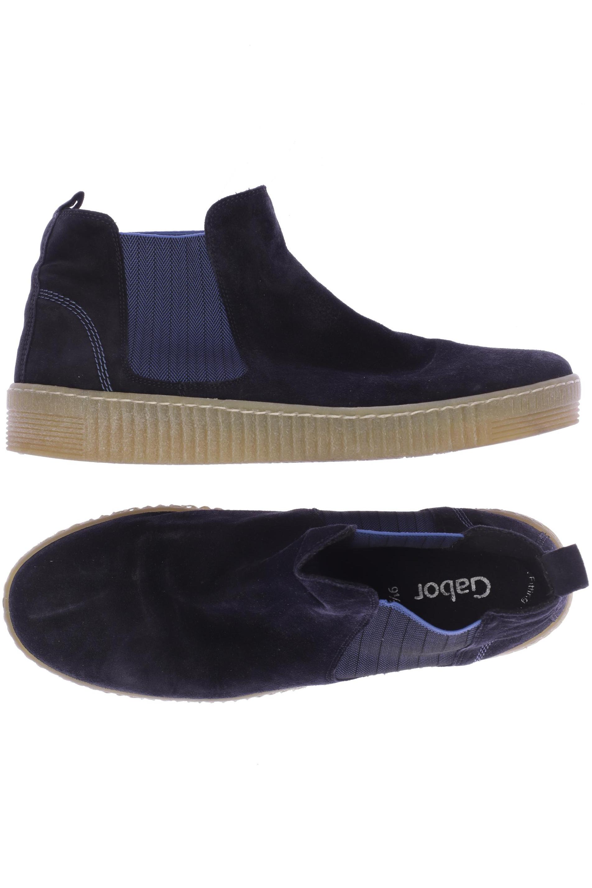 

Gabor Damen Stiefelette, marineblau, Gr. 9.5