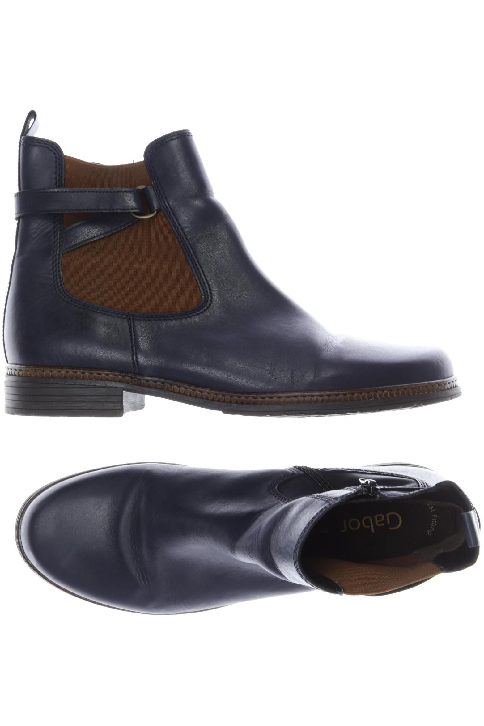 

Gabor Damen Stiefelette, marineblau, Gr. 8