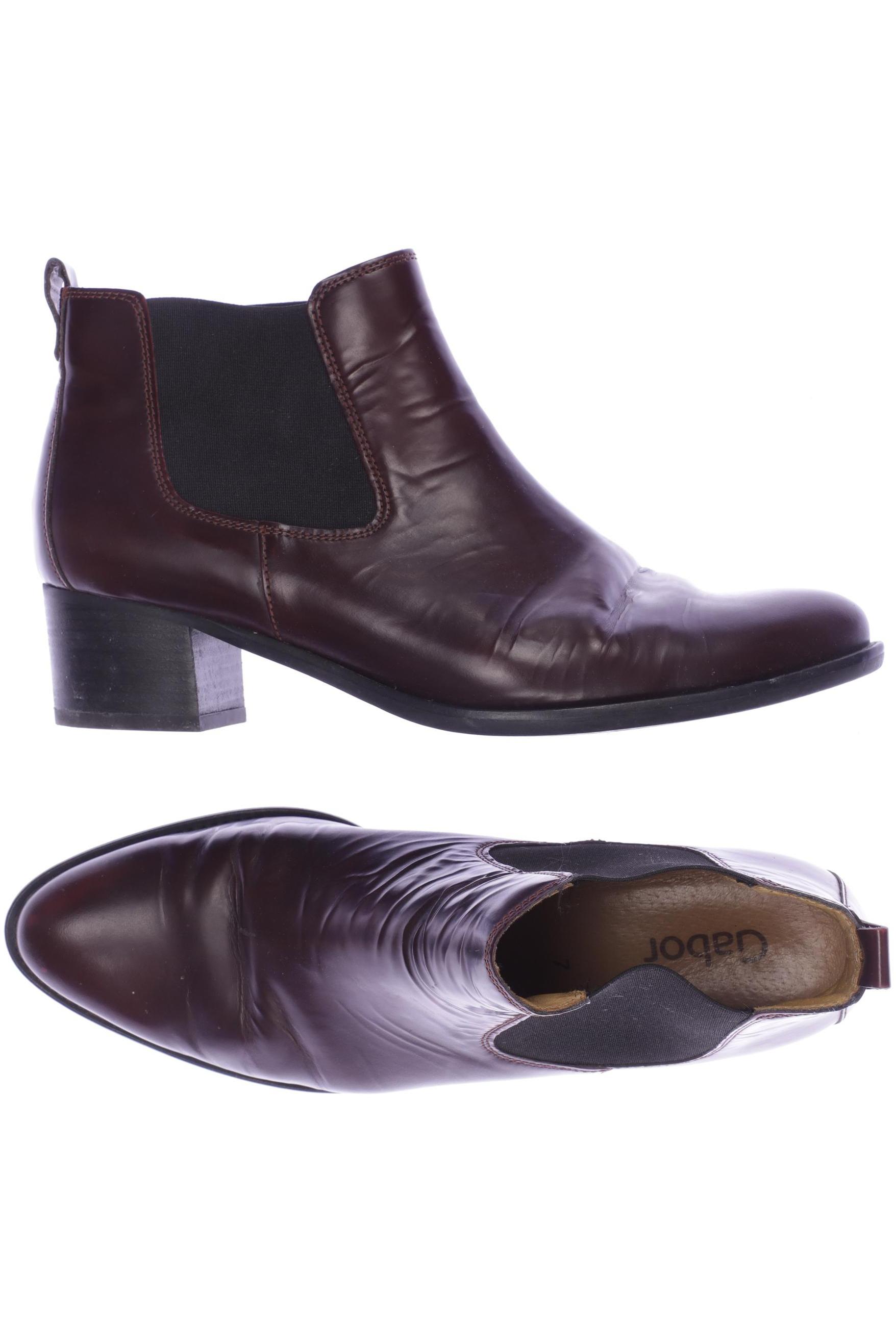 

Gabor Damen Stiefelette, bordeaux, Gr. 7