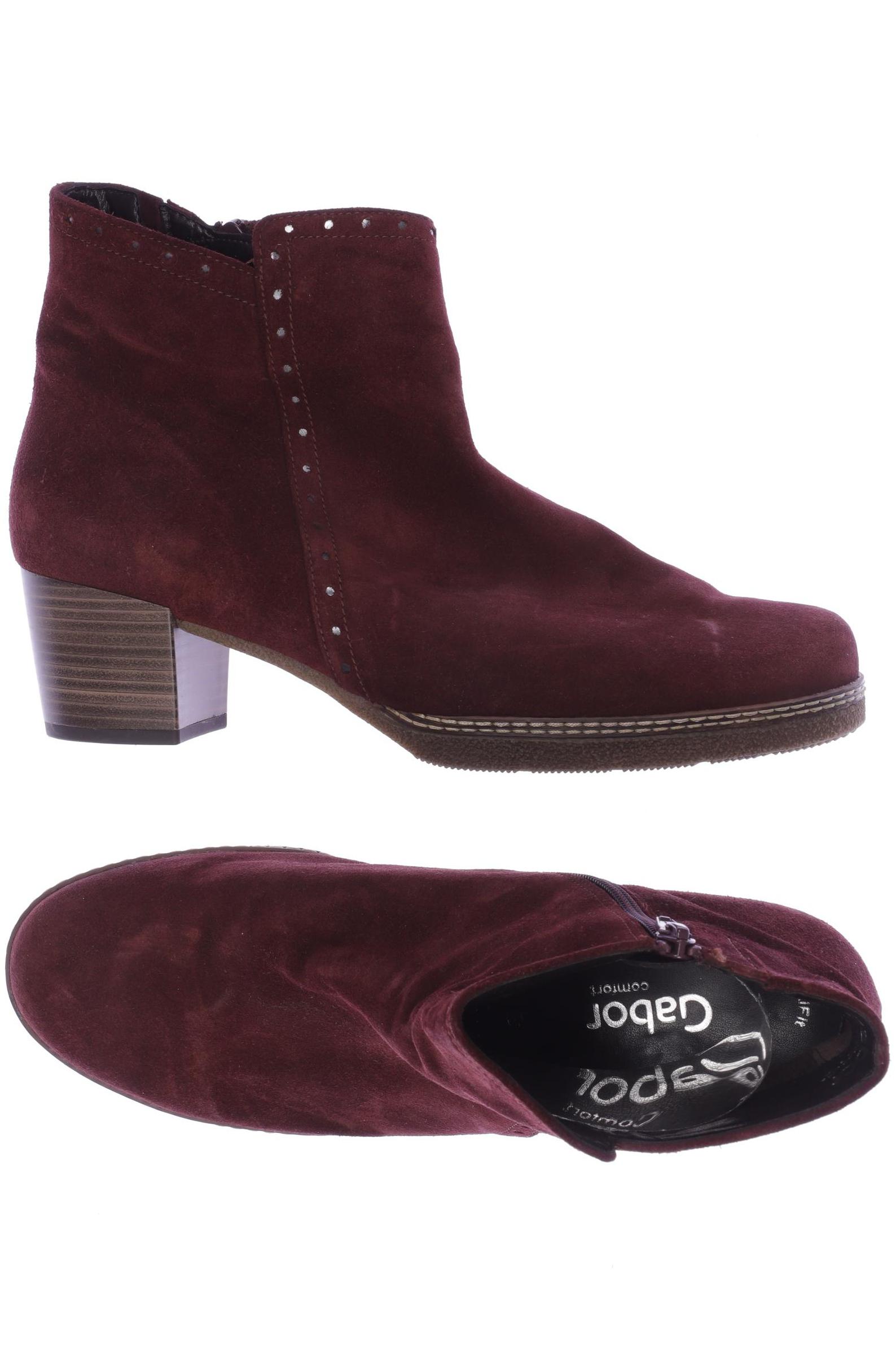 

Gabor Damen Stiefelette, bordeaux, Gr. 7.5