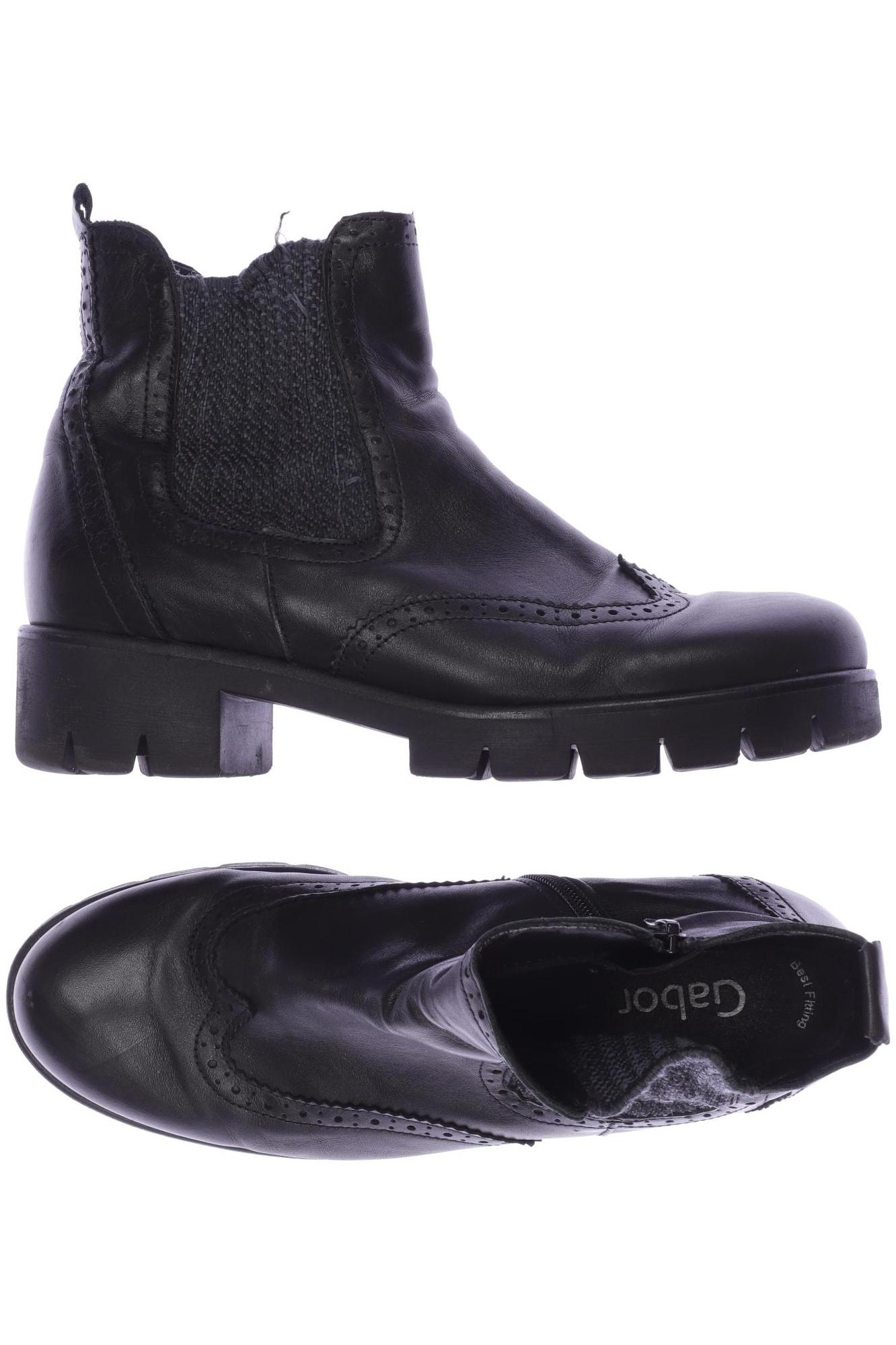 

Gabor Damen Stiefelette, schwarz, Gr. 6