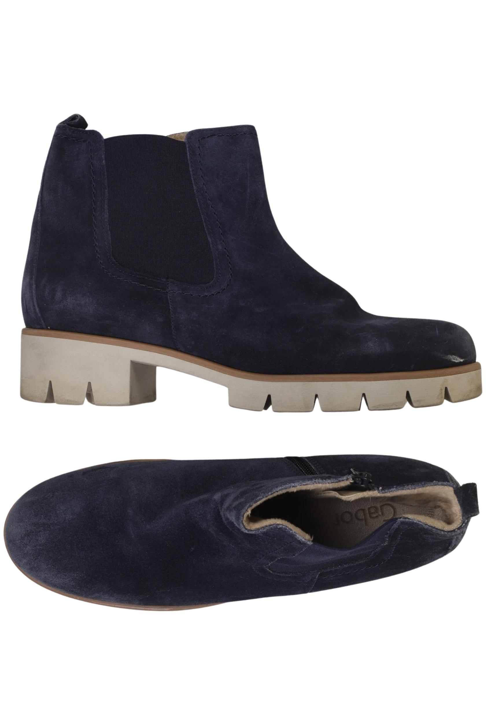 

Gabor Damen Stiefelette, marineblau, Gr. 8