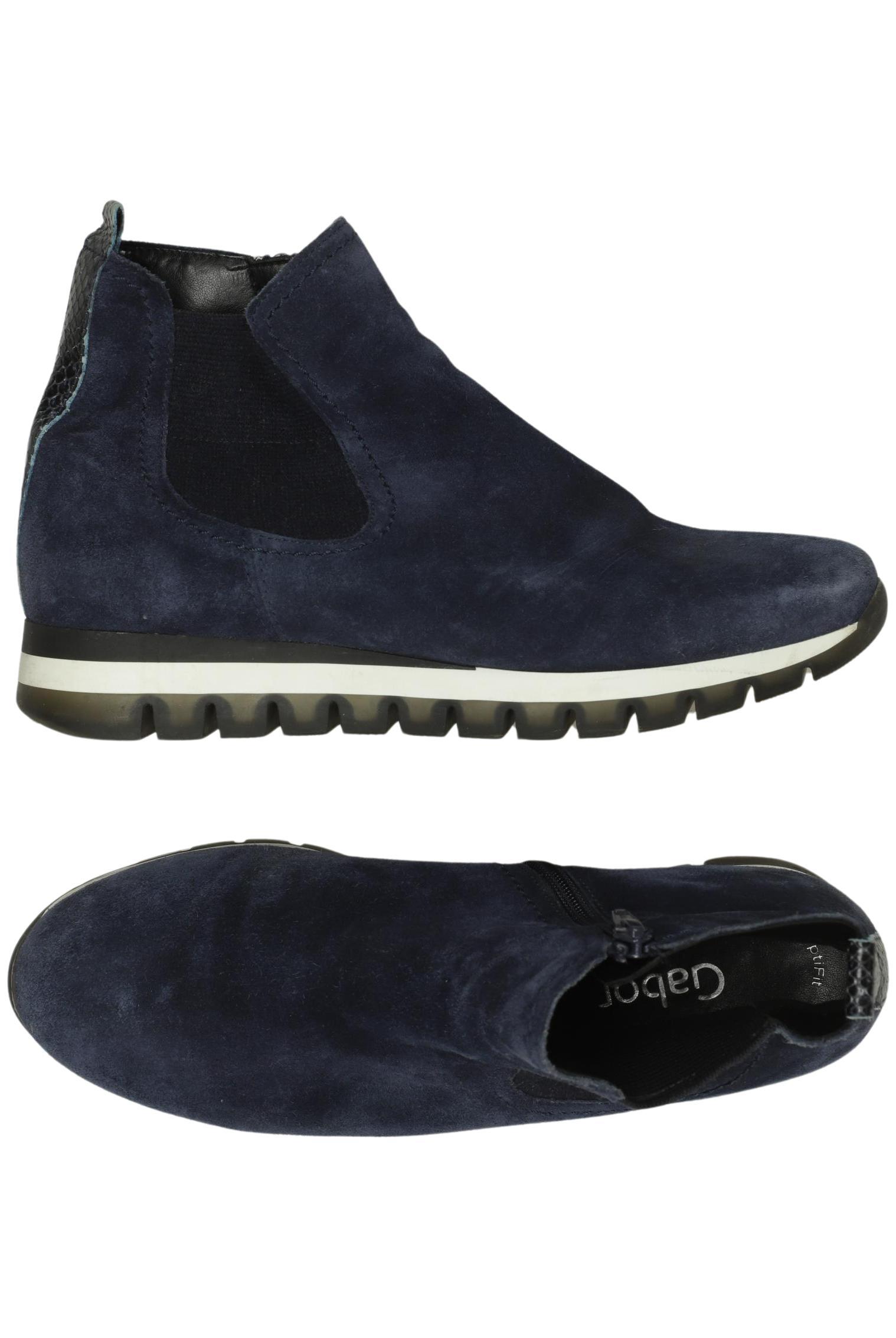 

Gabor Damen Stiefelette, marineblau, Gr. 5.5