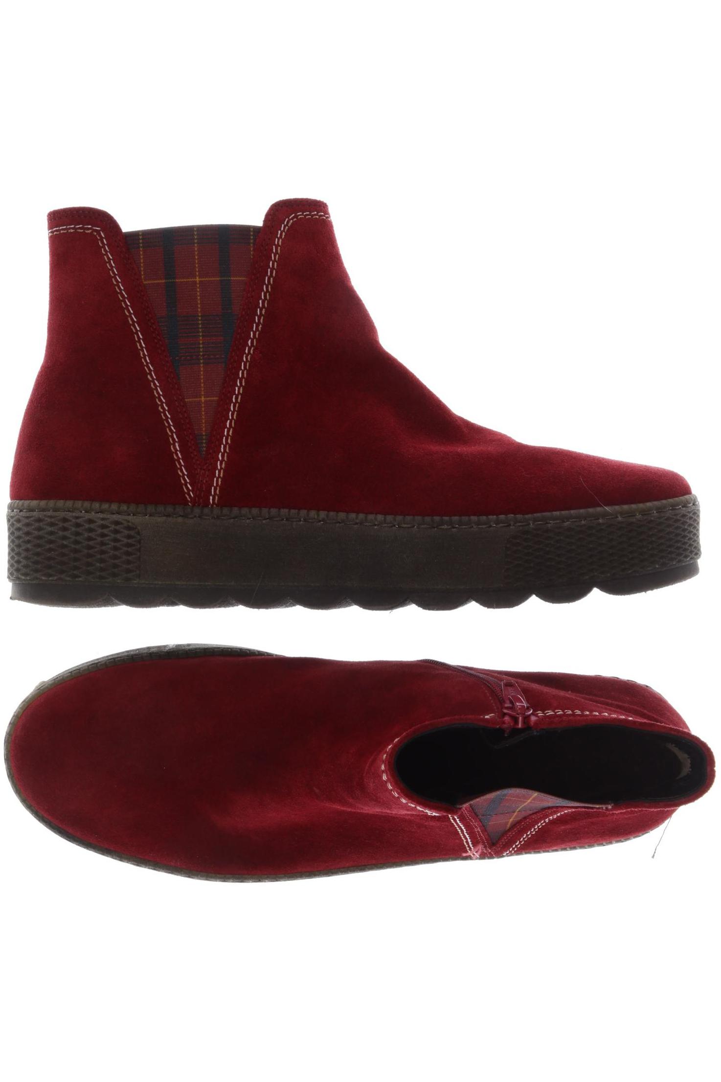 

Gabor Damen Stiefelette, rot, Gr. 7