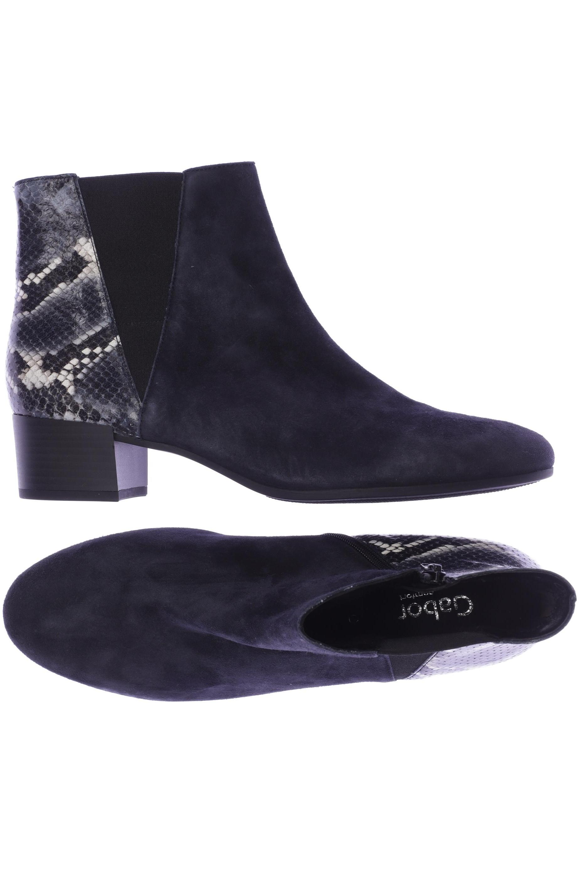

Gabor Damen Stiefelette, marineblau, Gr. 9