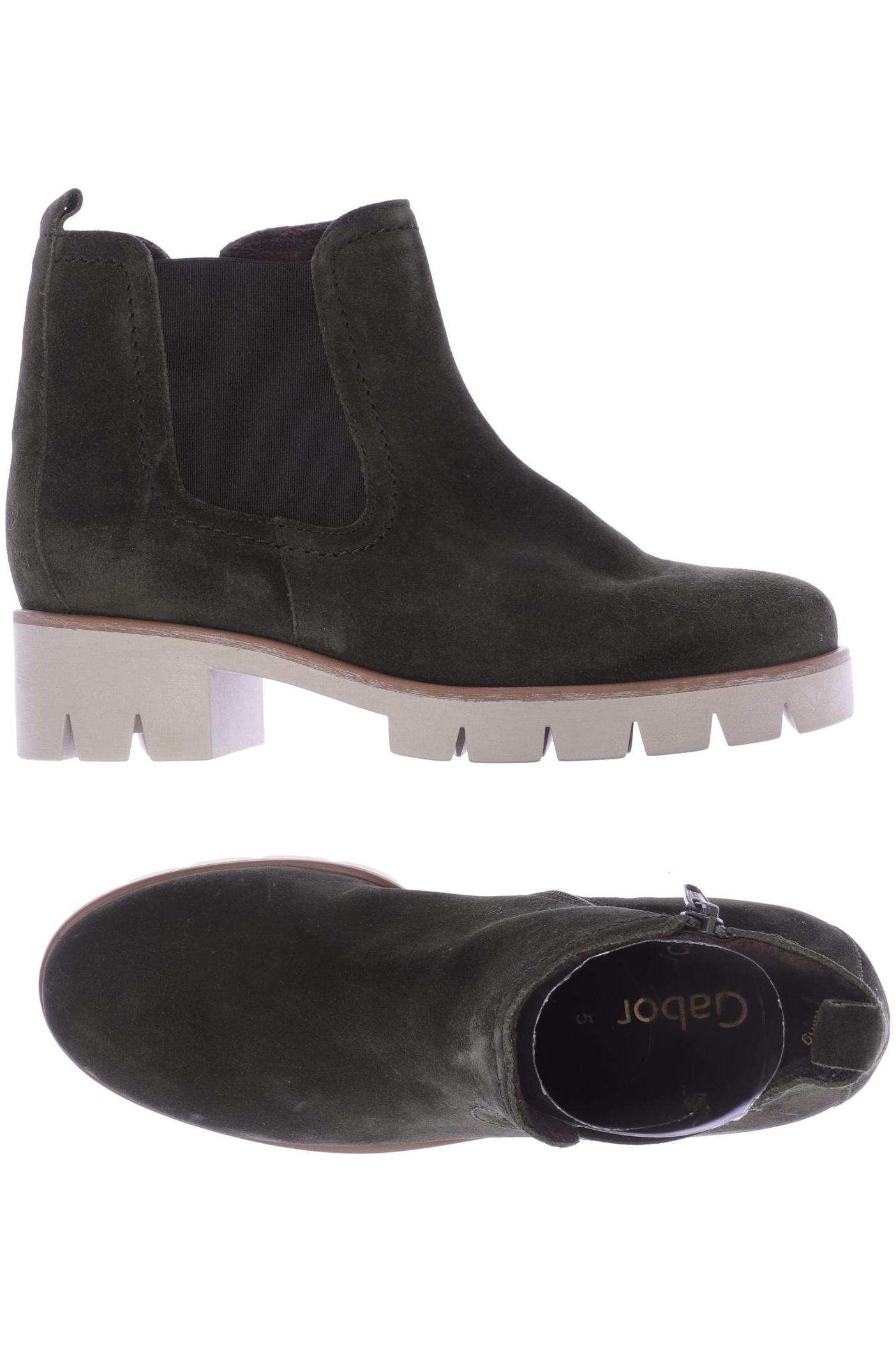 

Gabor Damen Stiefelette, grün, Gr. 5