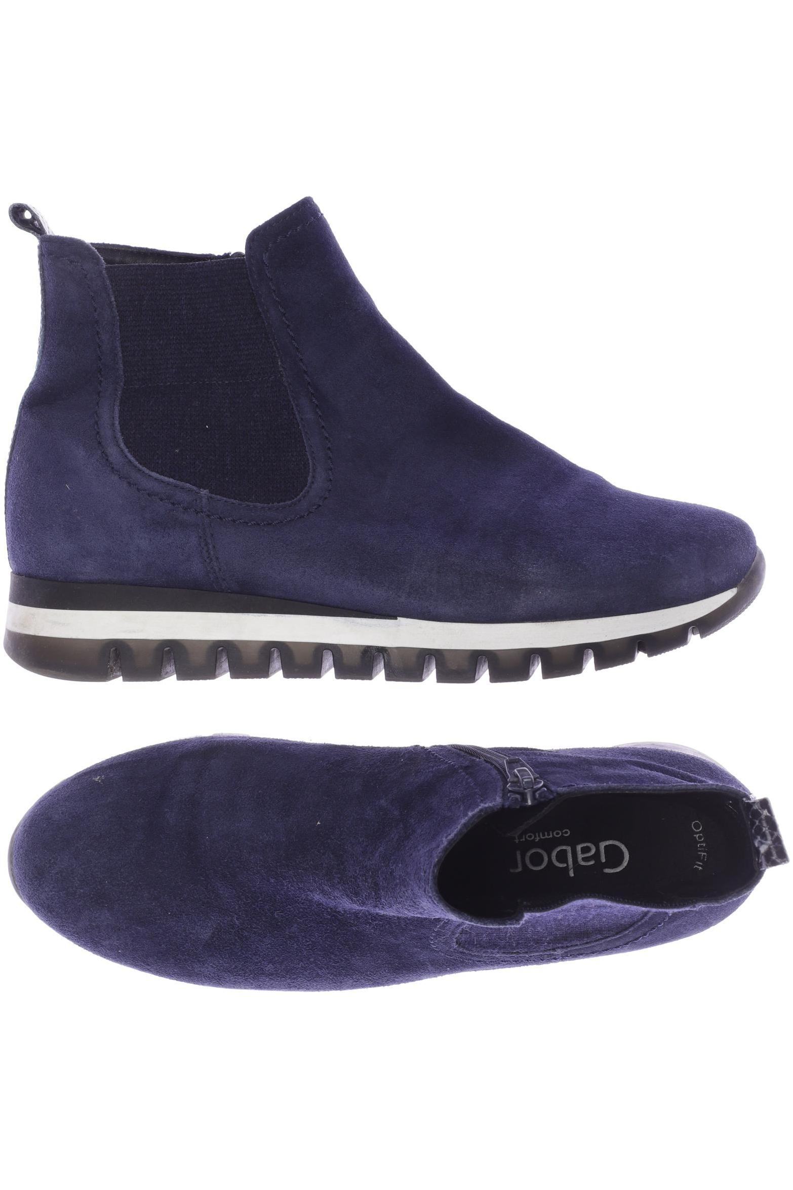 

Gabor Damen Stiefelette, marineblau, Gr. 4