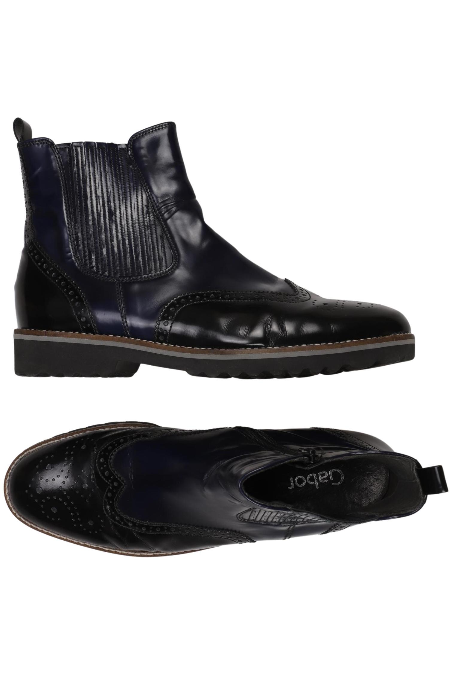 

Gabor Damen Stiefelette, marineblau, Gr. 6.5