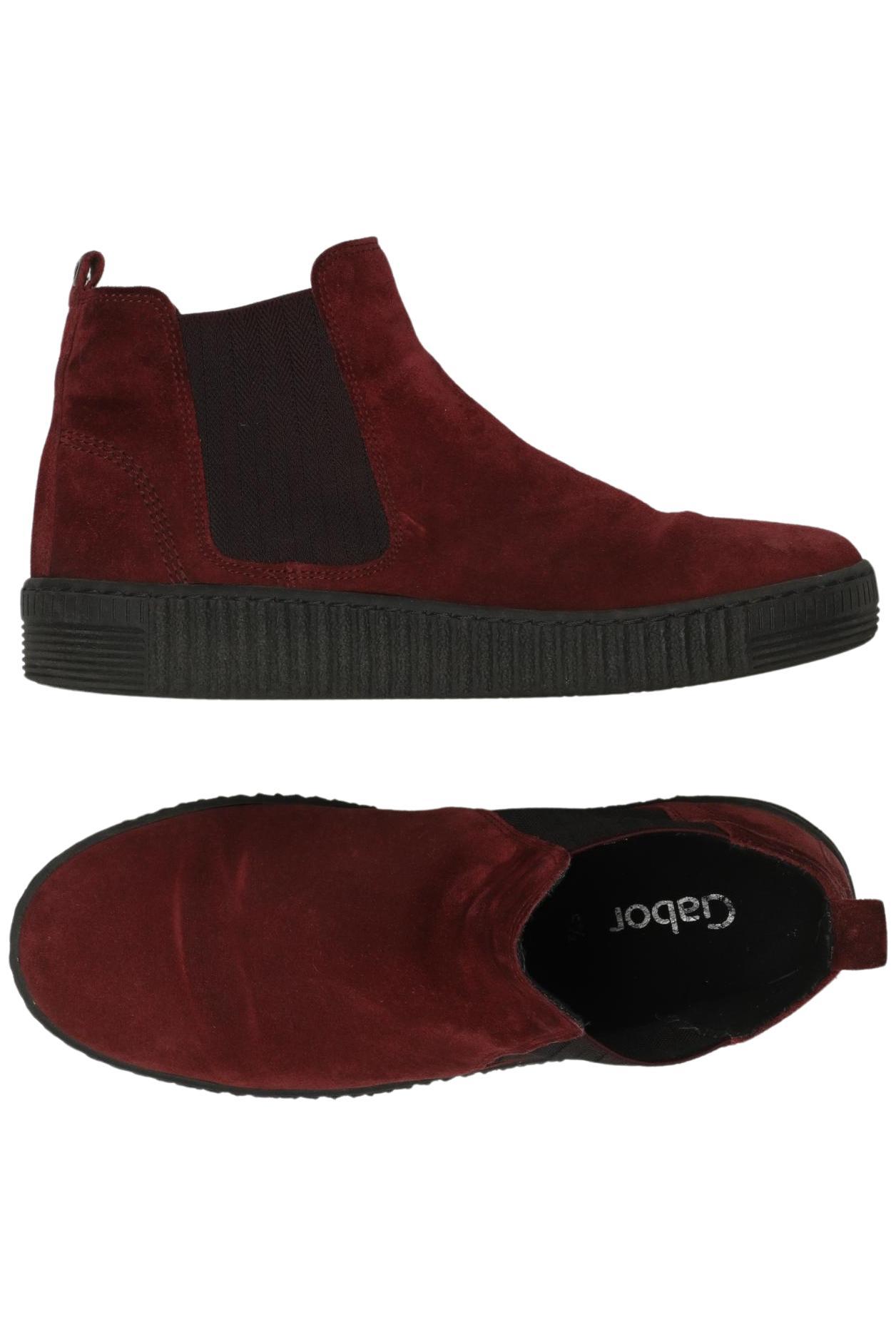 

Gabor Damen Stiefelette, bordeaux, Gr. 5.5