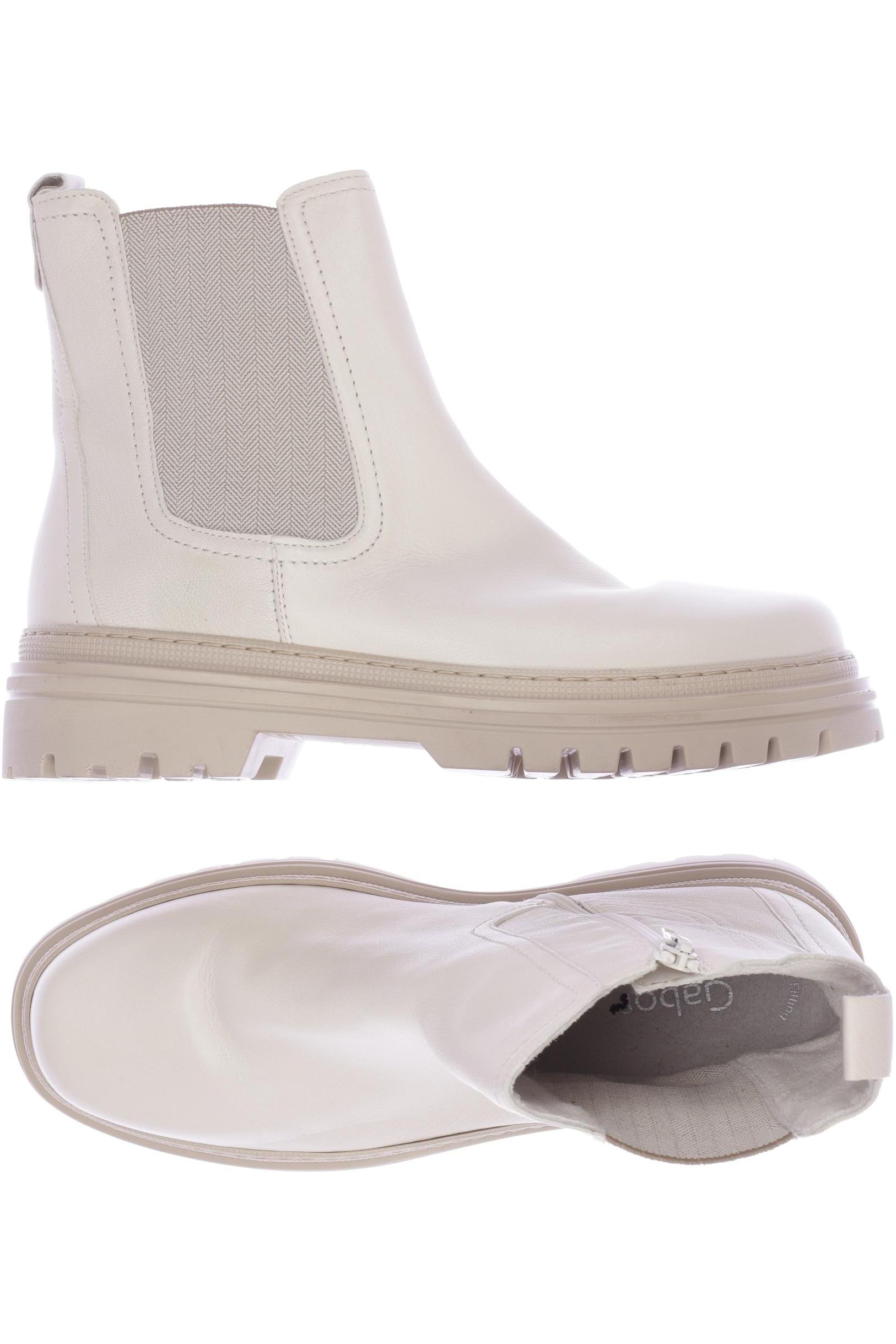 

Gabor Damen Stiefelette, cremeweiß, Gr. 9