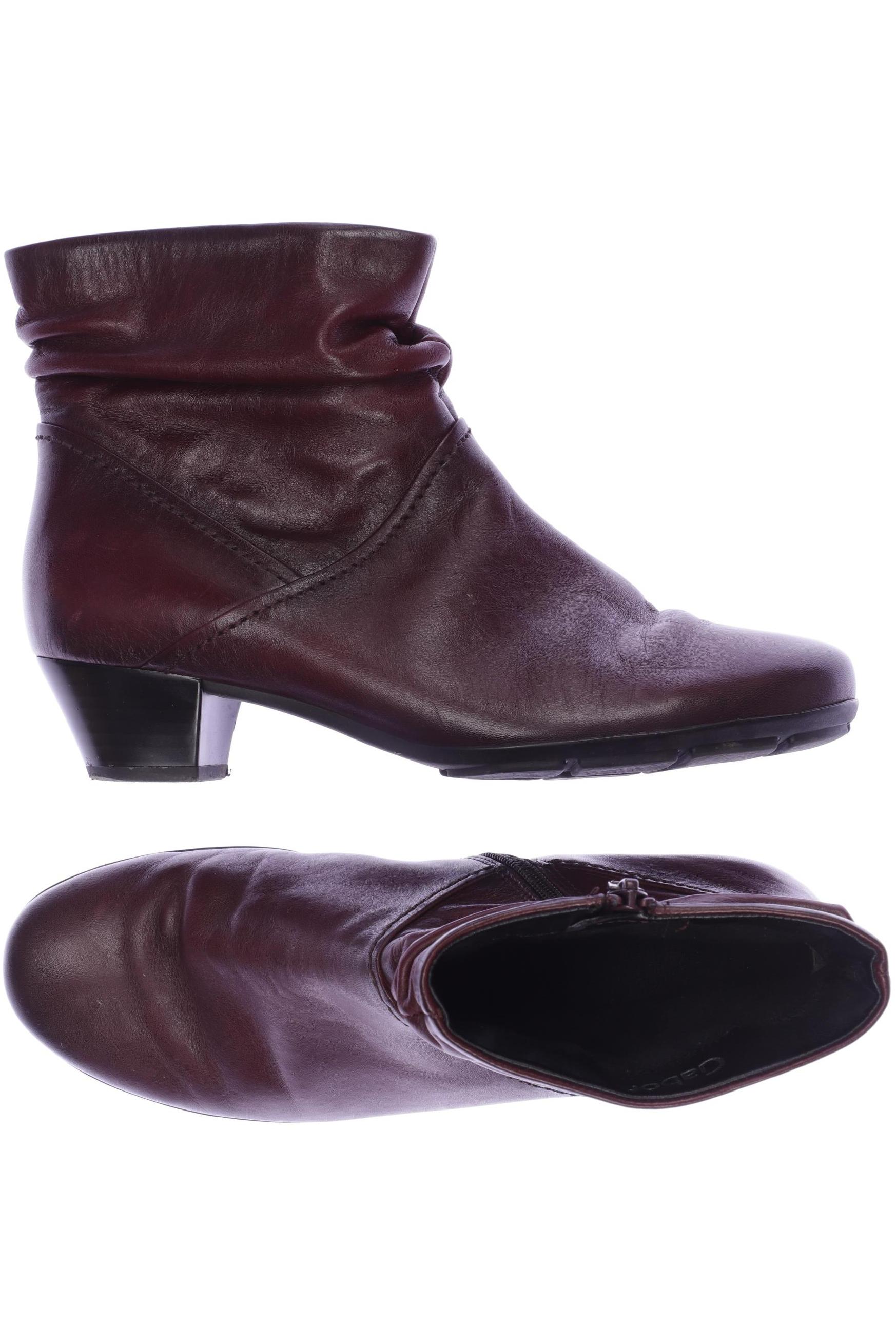 

Gabor Damen Stiefelette, bordeaux, Gr. 5.5