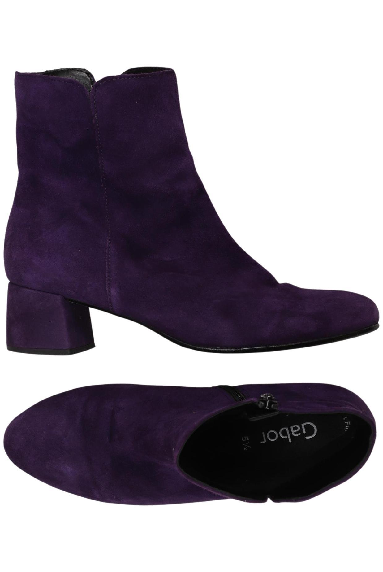 

Gabor Damen Stiefelette, flieder, Gr. 5.5
