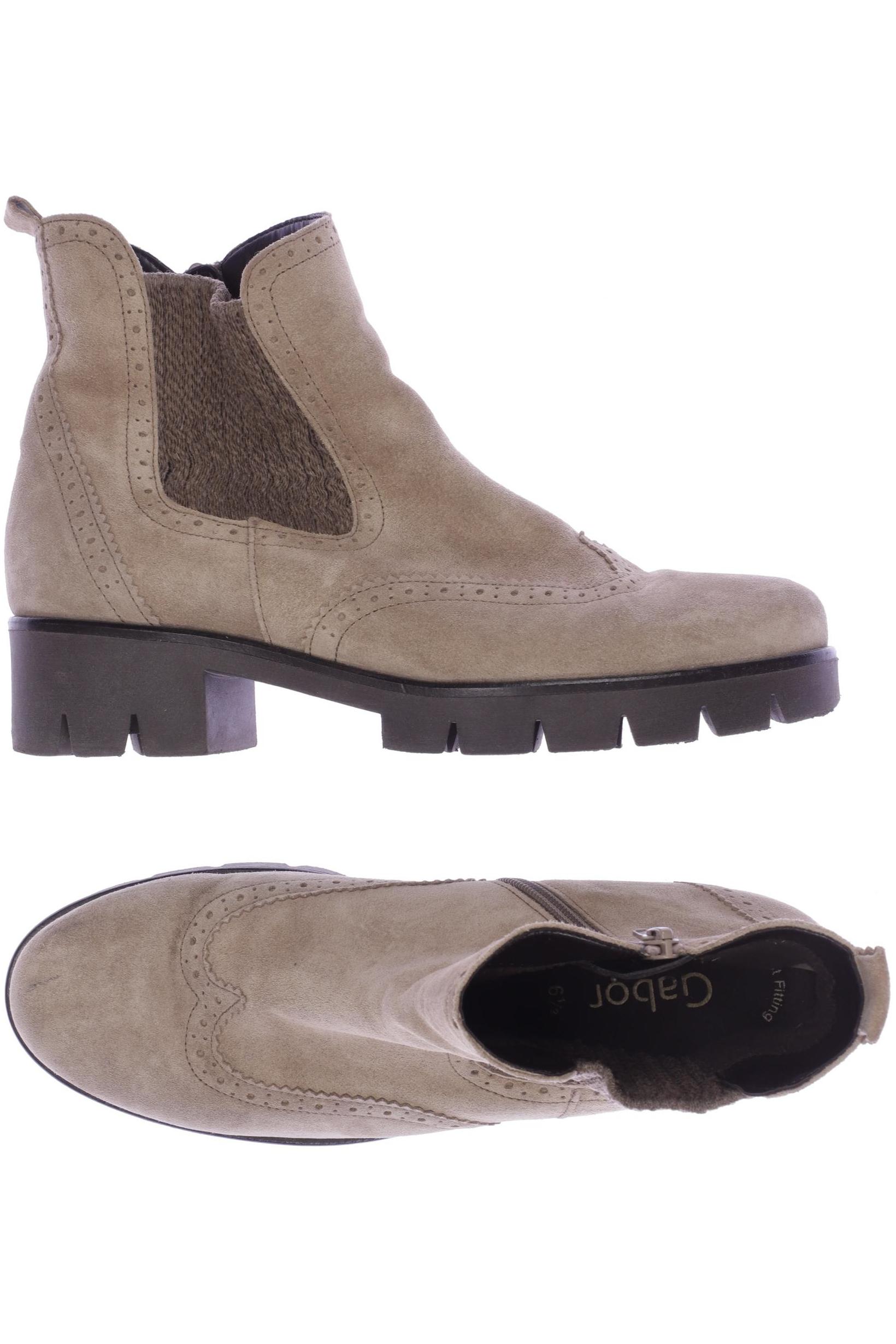 

Gabor Damen Stiefelette, beige, Gr. 6.5