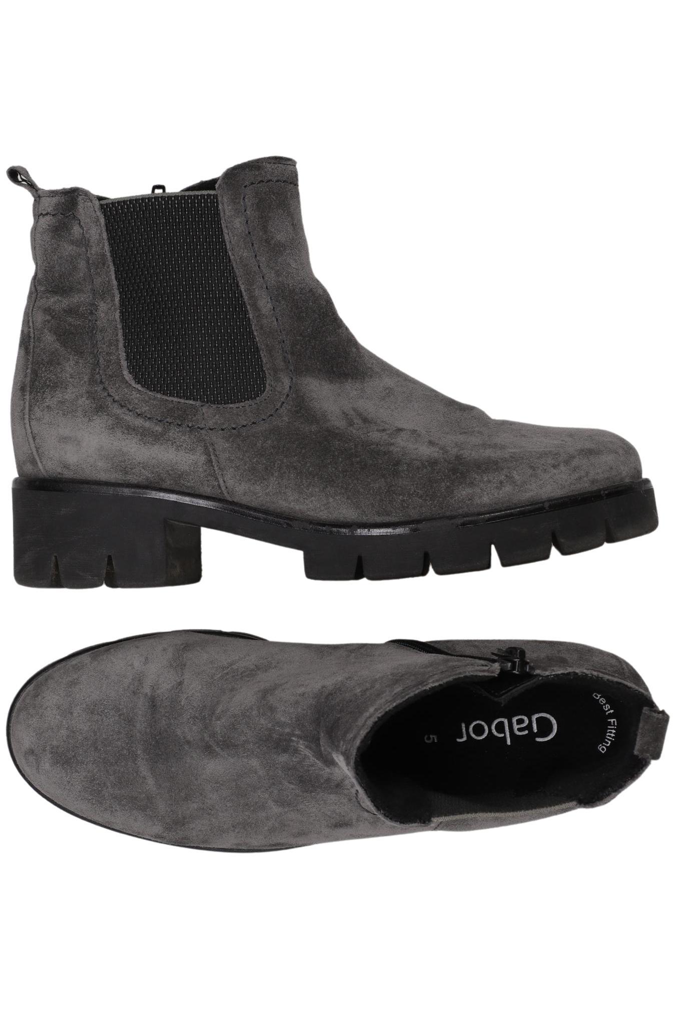 

Gabor Damen Stiefelette, grau, Gr. 5