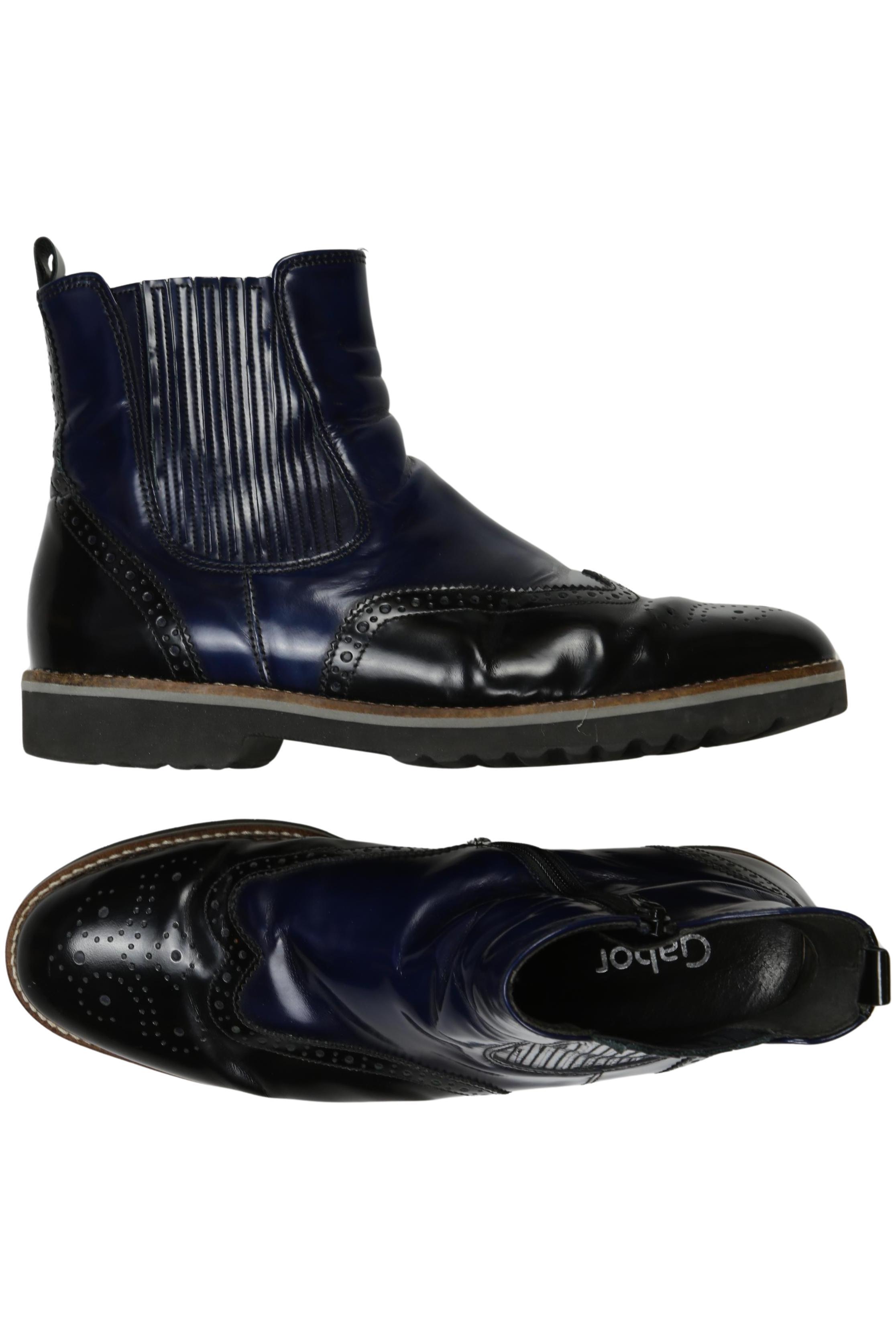 

Gabor Damen Stiefelette, marineblau, Gr. 6.5
