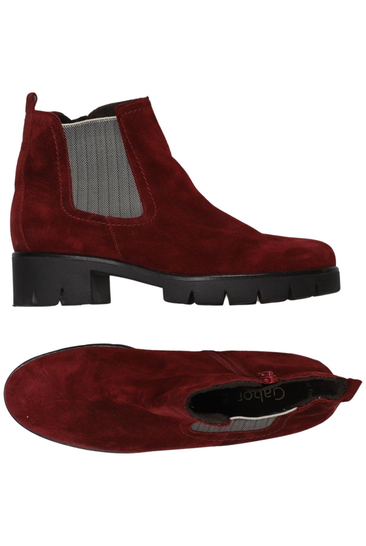 

Gabor Damen Stiefelette, rot, Gr. 7.5