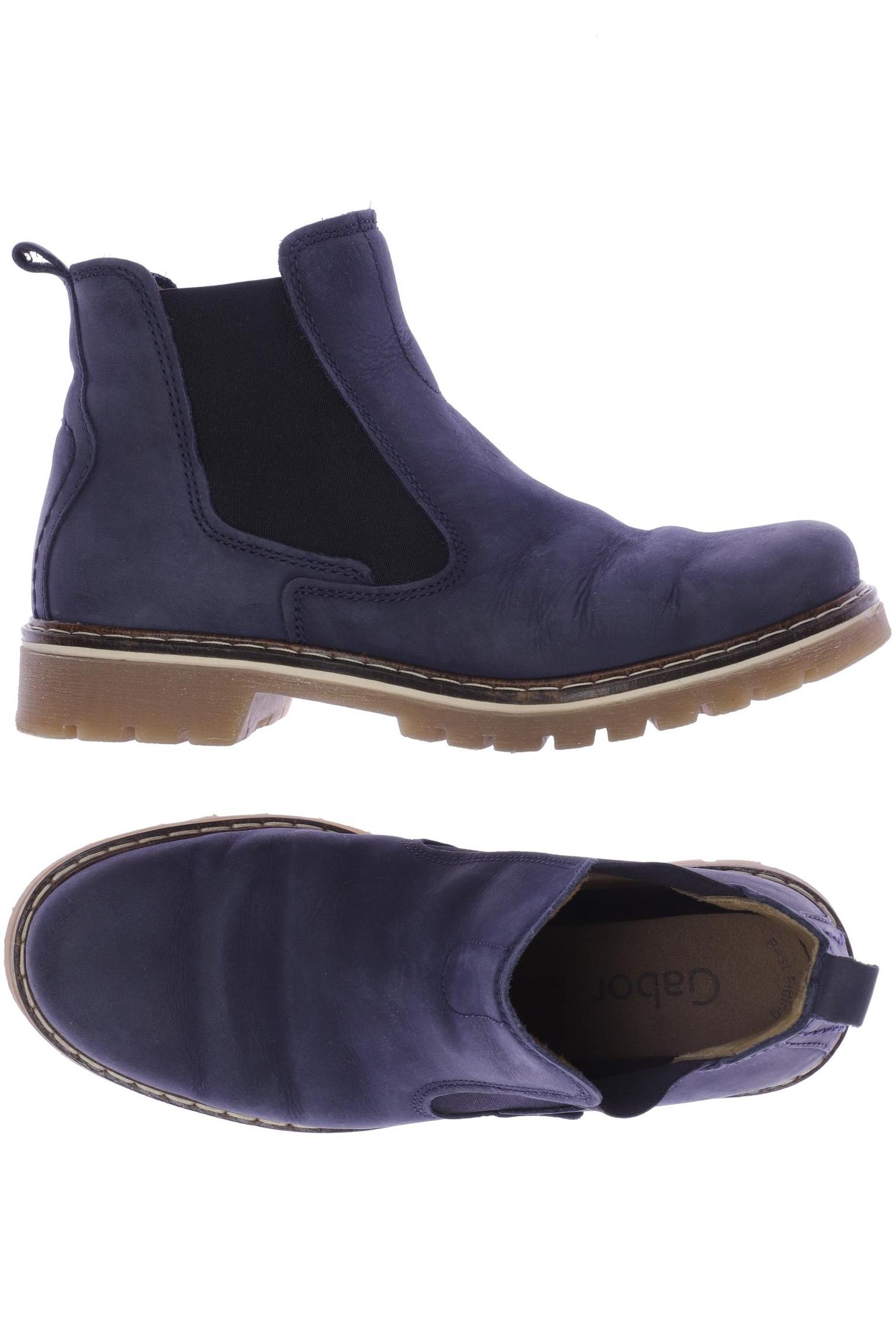

Gabor Damen Stiefelette, marineblau, Gr. 5.5