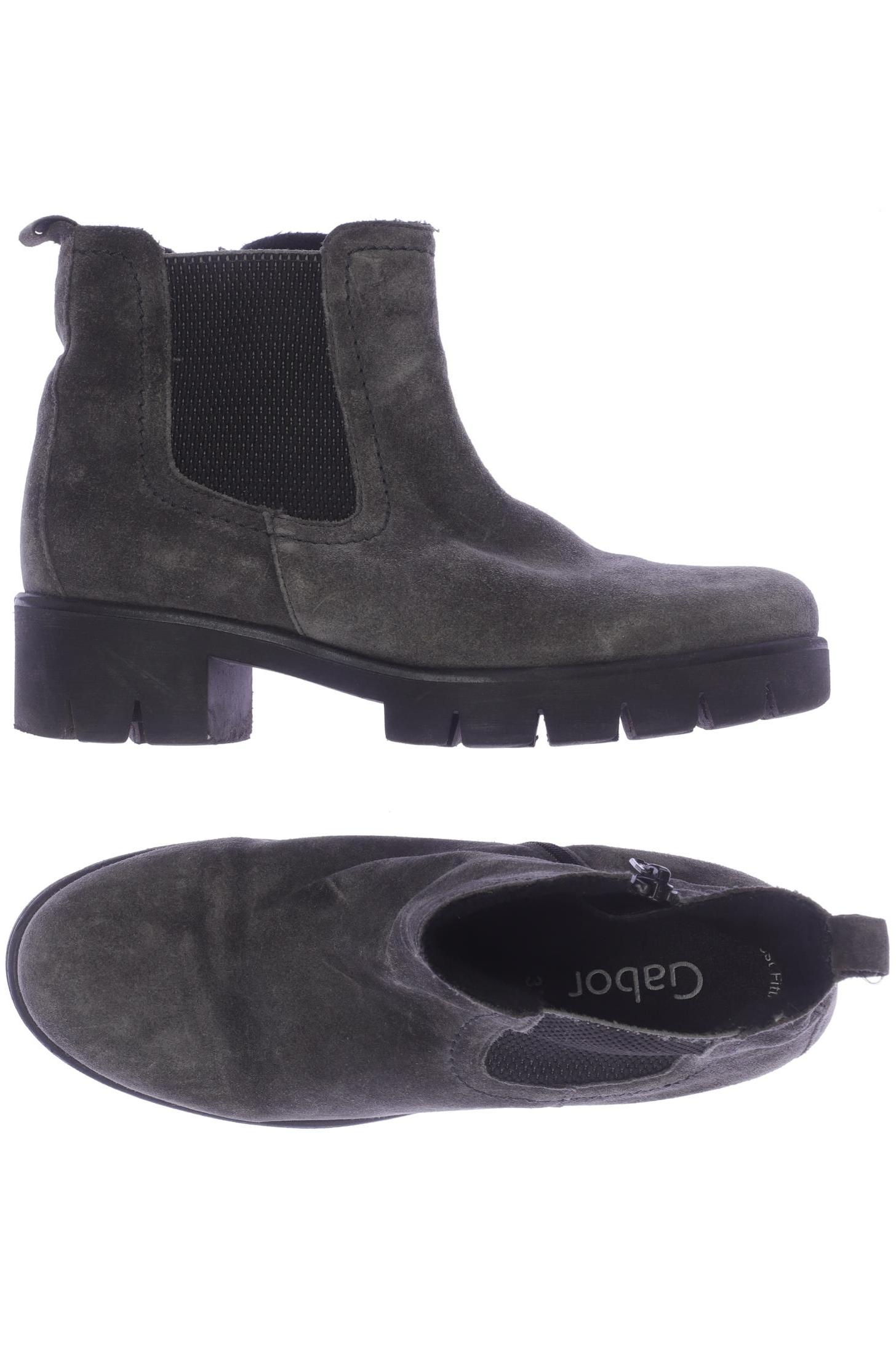 

Gabor Damen Stiefelette, grau, Gr. 3.5