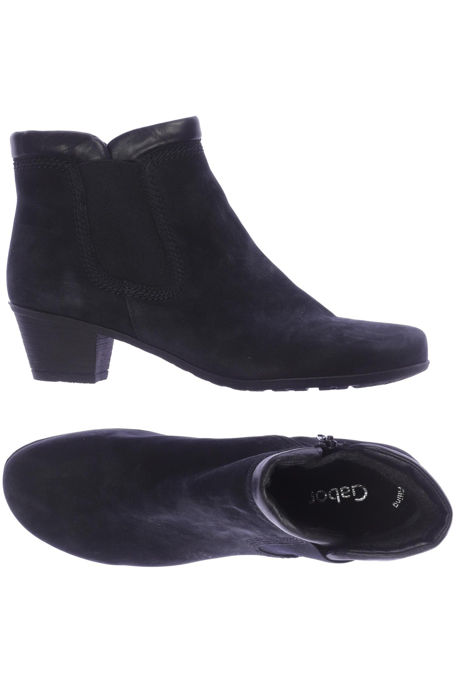 

Gabor Damen Stiefelette, marineblau, Gr. 9.5