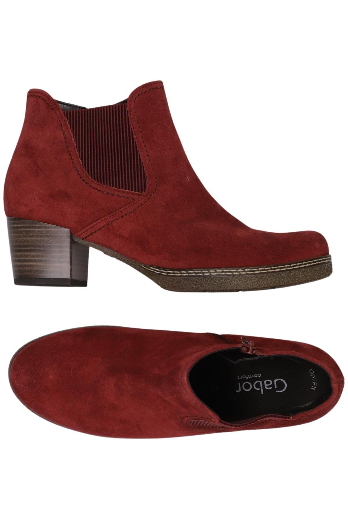 

Gabor Damen Stiefelette, rot, Gr. 6