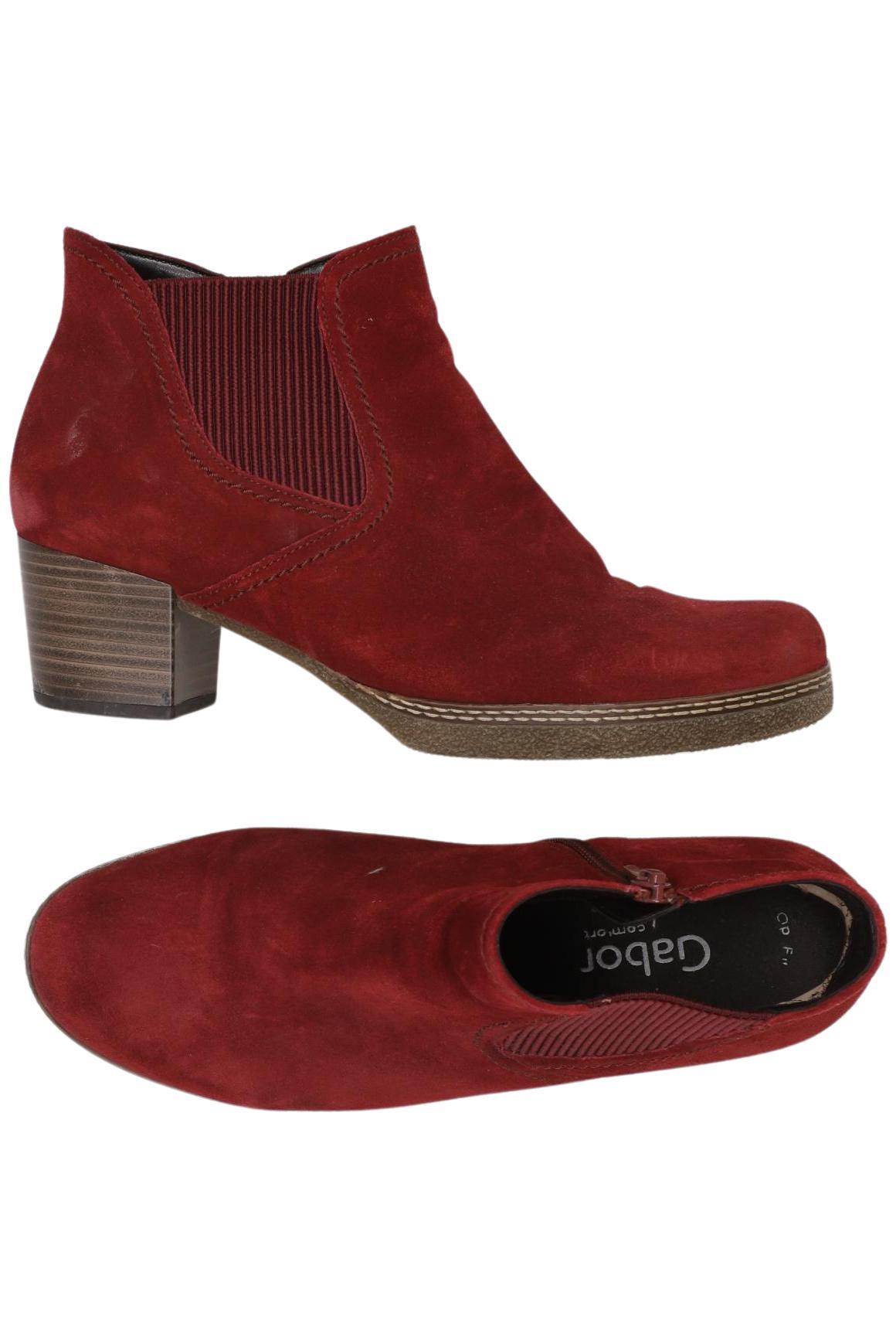 

Gabor Damen Stiefelette, rot, Gr. 6