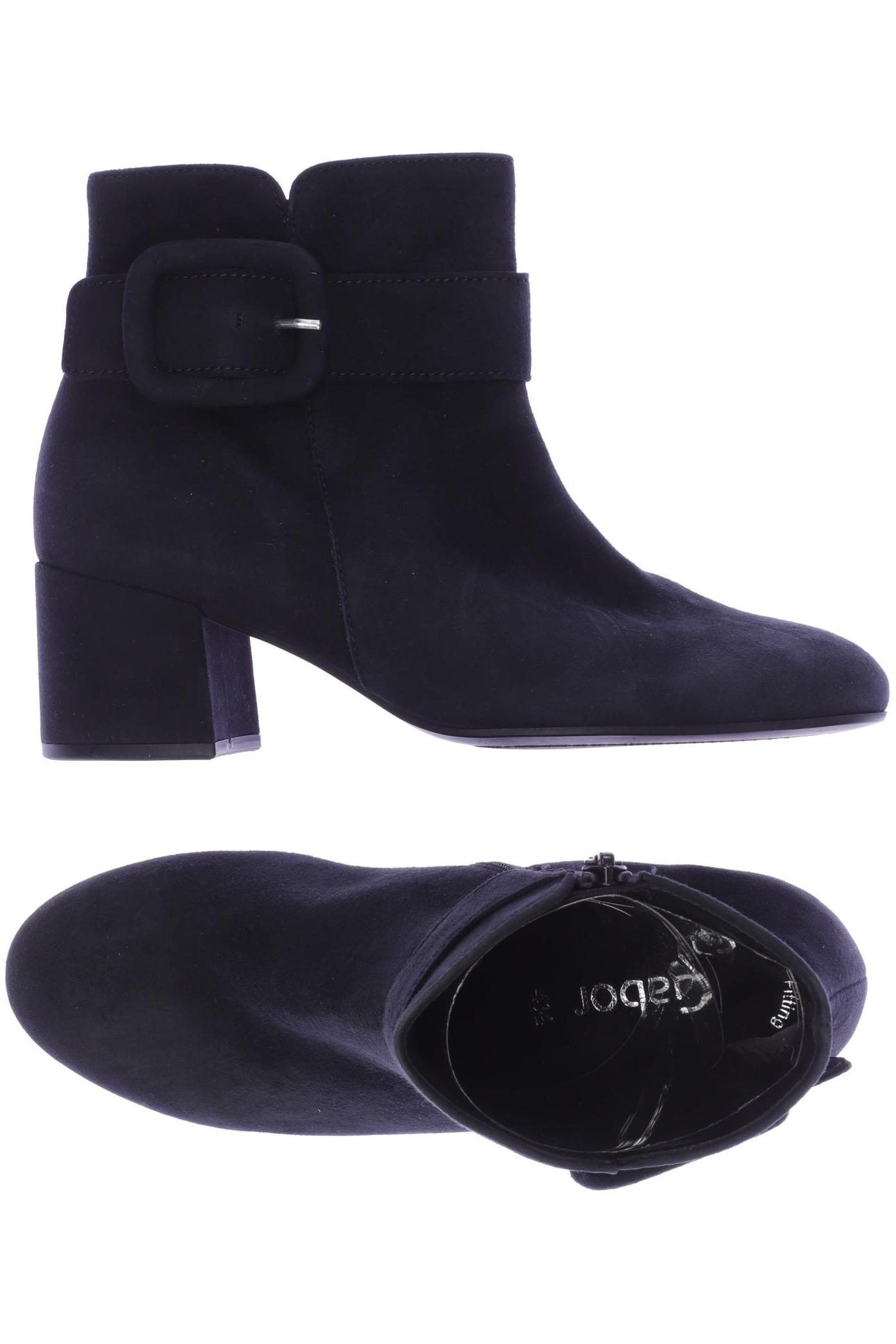 

Gabor Damen Stiefelette, marineblau, Gr. 4.5