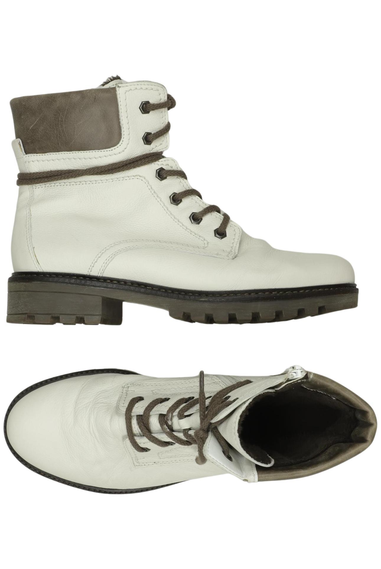 

Gabor Damen Stiefelette, cremeweiß, Gr. 5.5