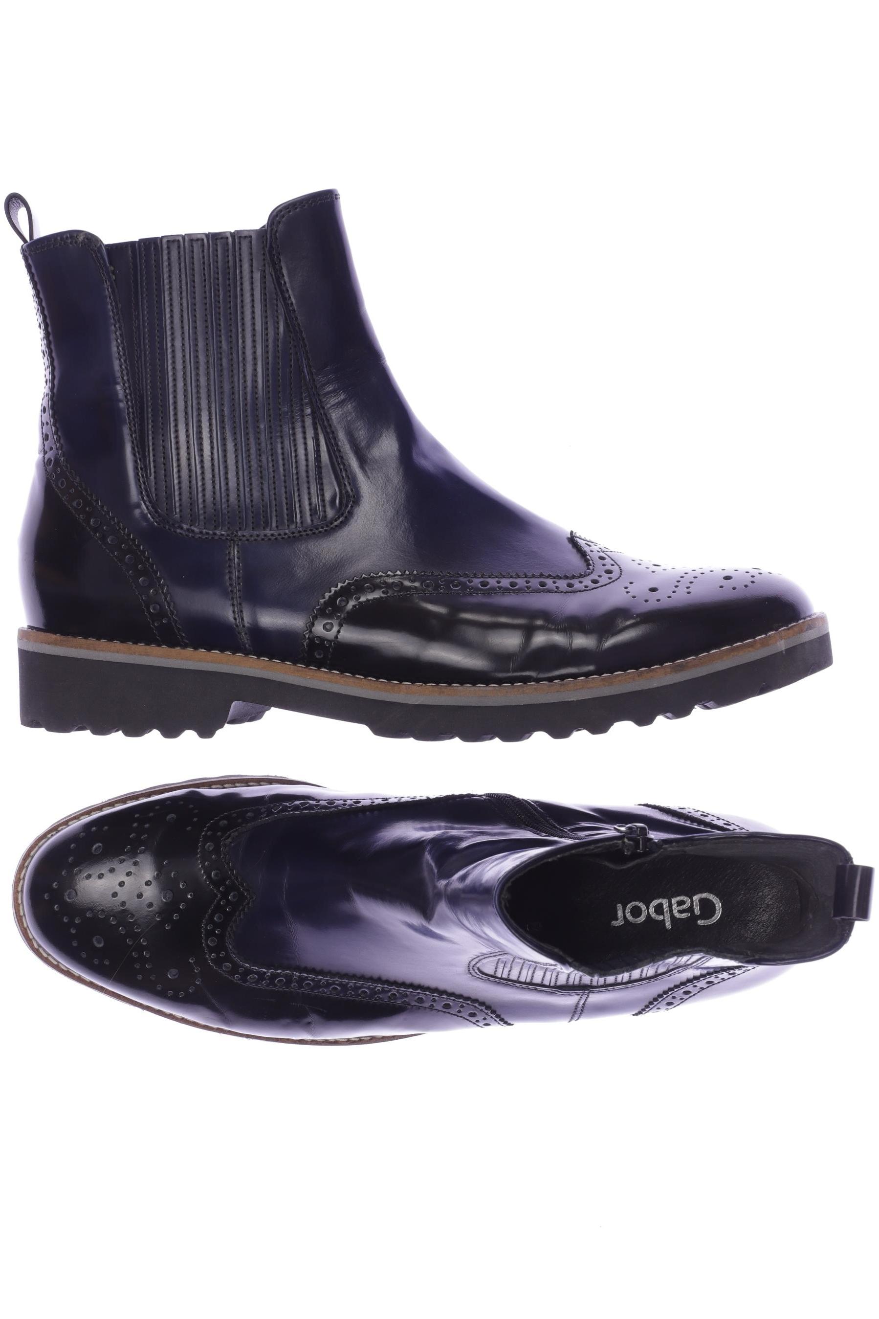 

Gabor Damen Stiefelette, marineblau, Gr. 8