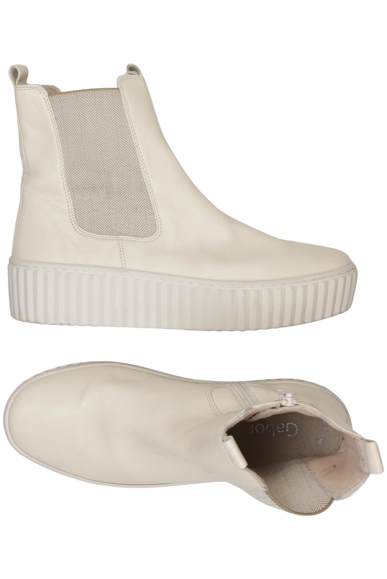 

Gabor Damen Stiefelette, cremeweiß, Gr. 6.5