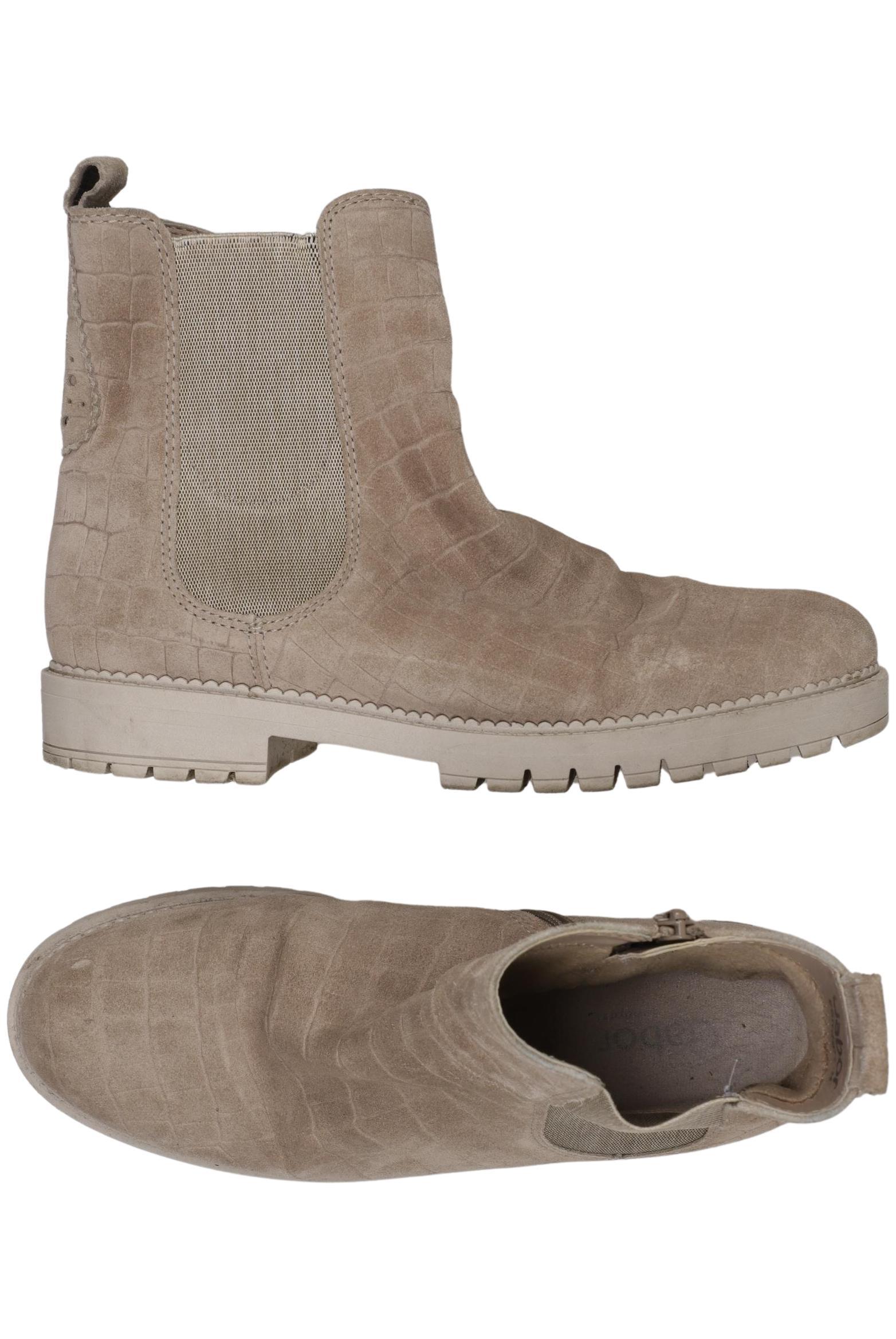 

Gabor Damen Stiefelette, beige, Gr. 6