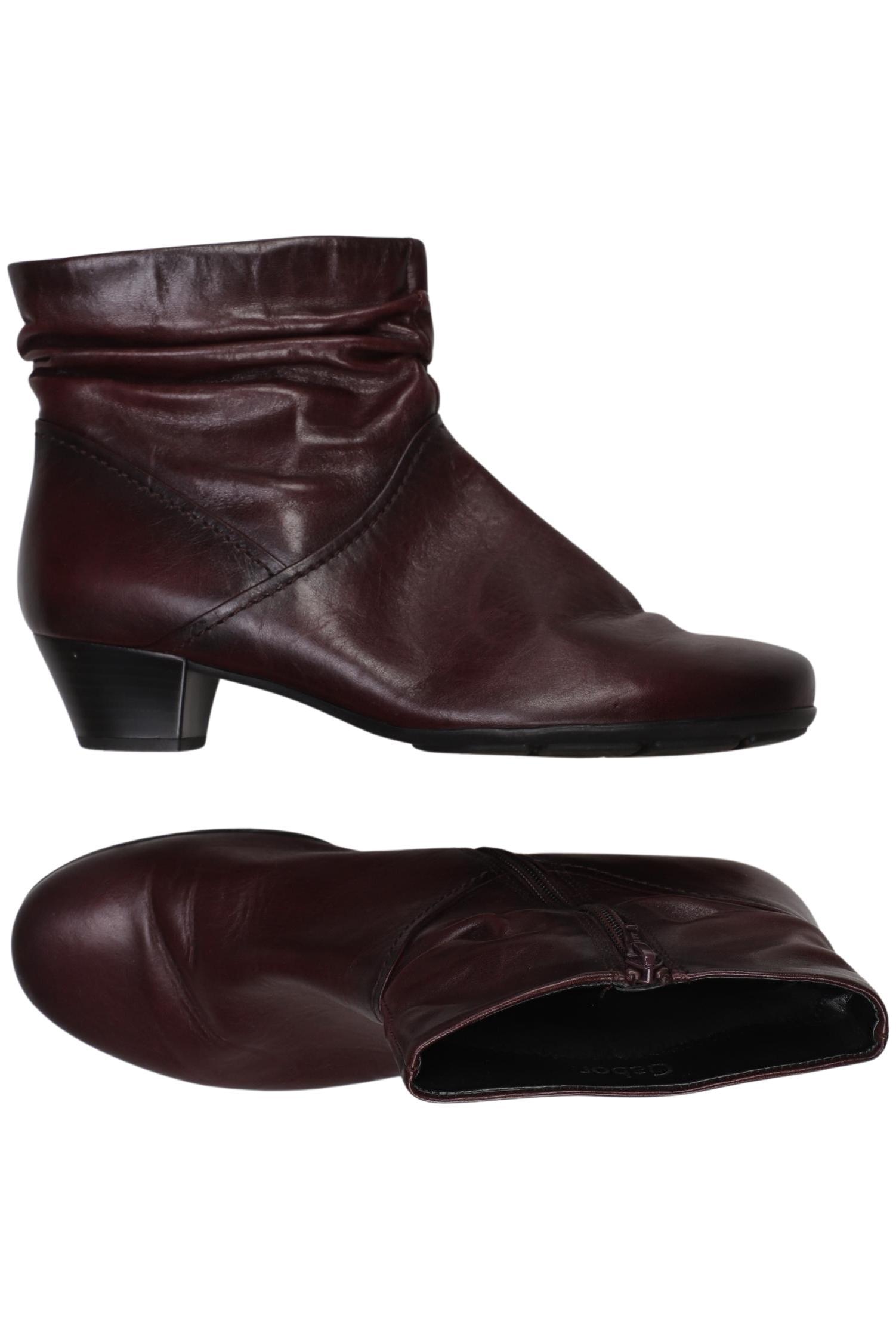 

Gabor Damen Stiefelette, bordeaux, Gr. 6.5