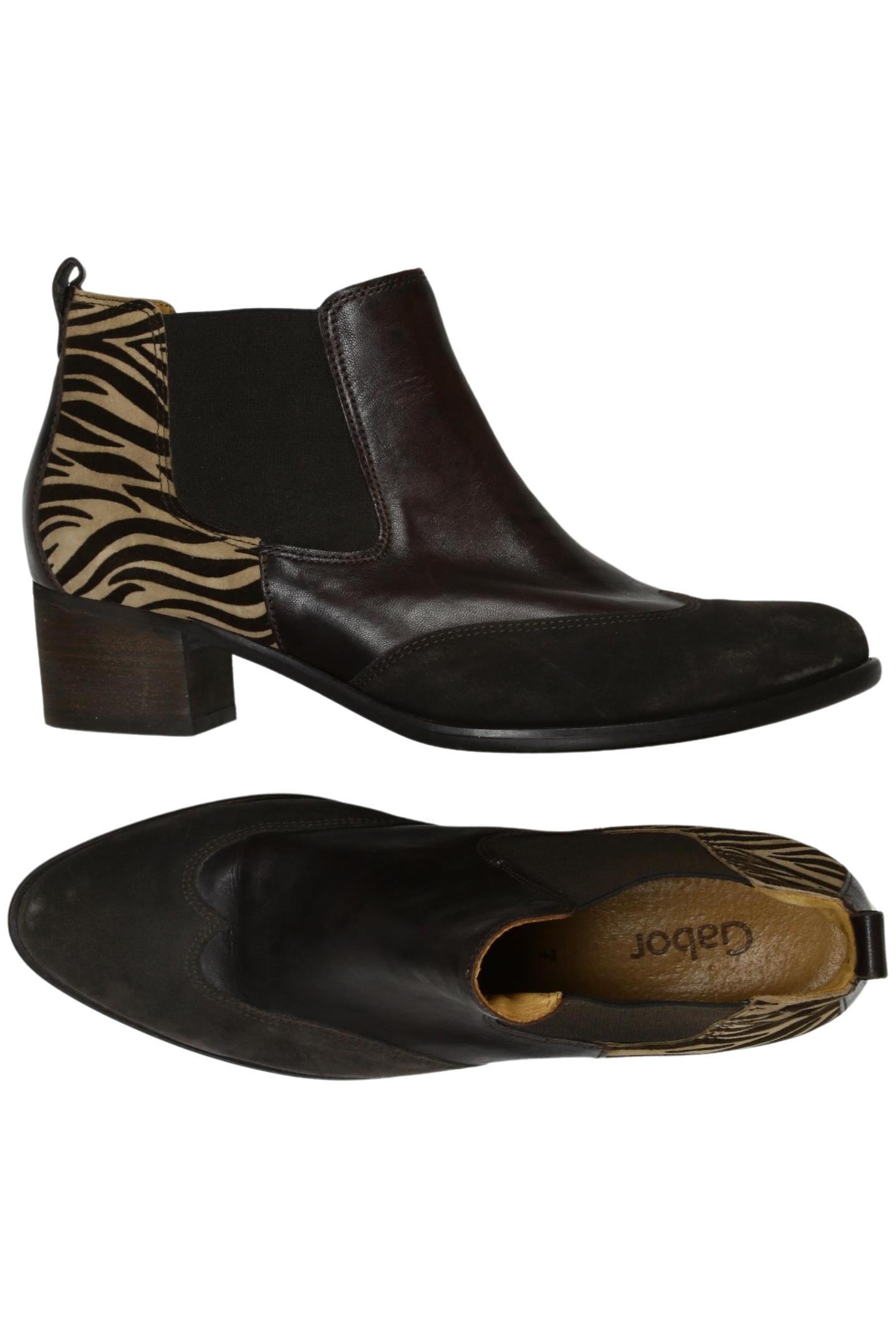 

Gabor Damen Stiefelette, braun, Gr. 7