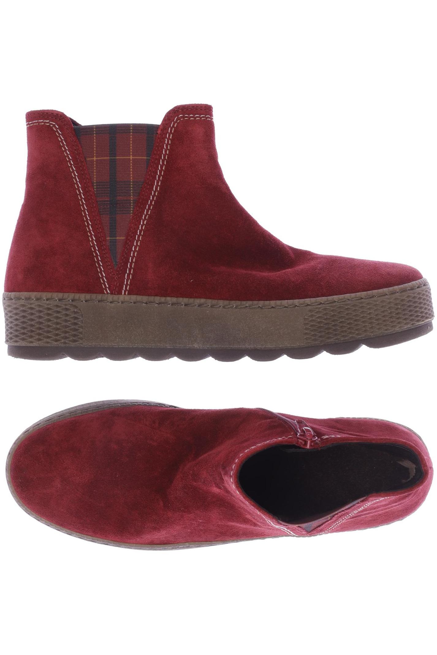 

Gabor Damen Stiefelette, rot, Gr. 4.5