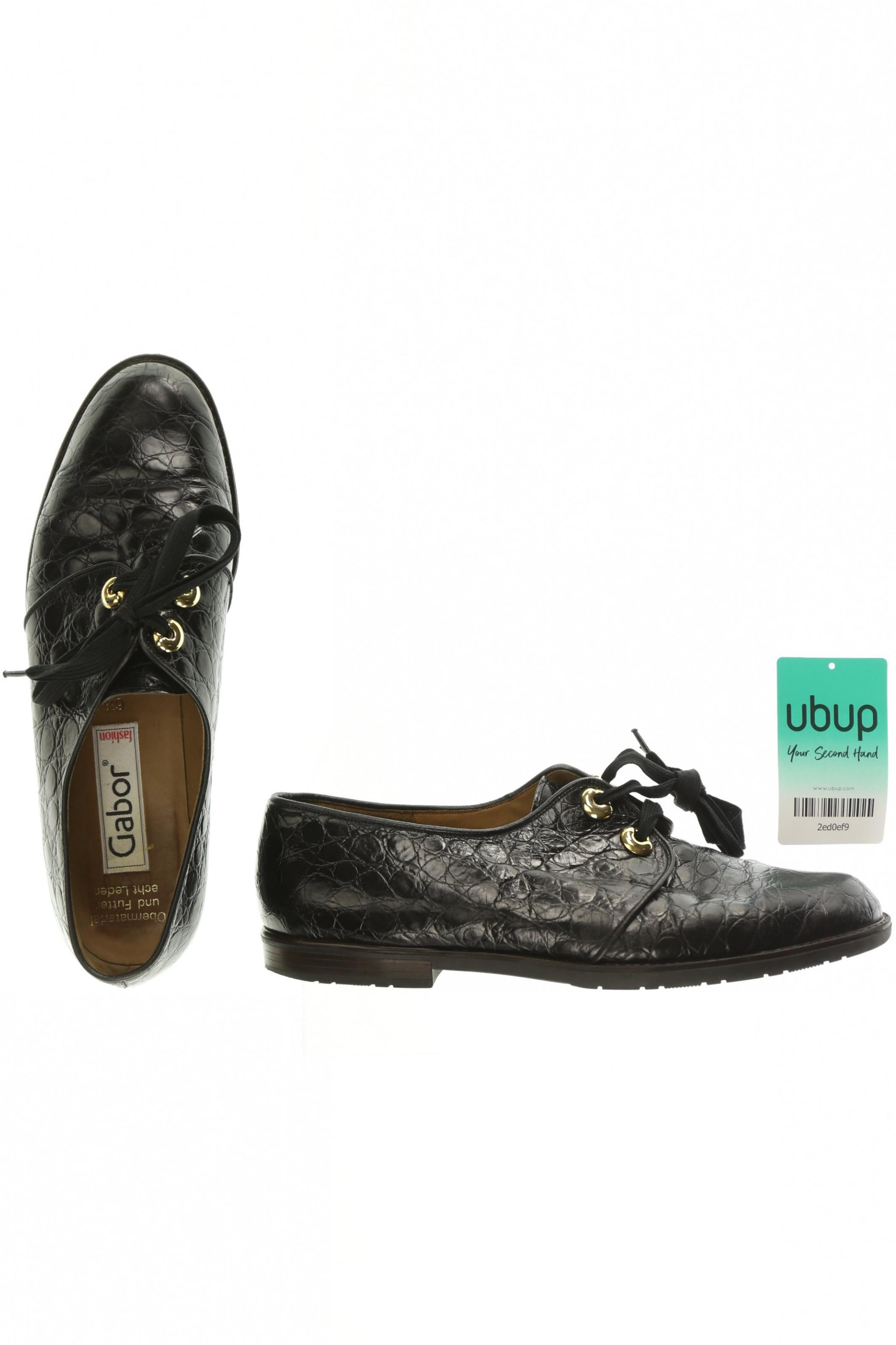 

Gabor Herren Halbschuh, schwarz, Gr. 6.5